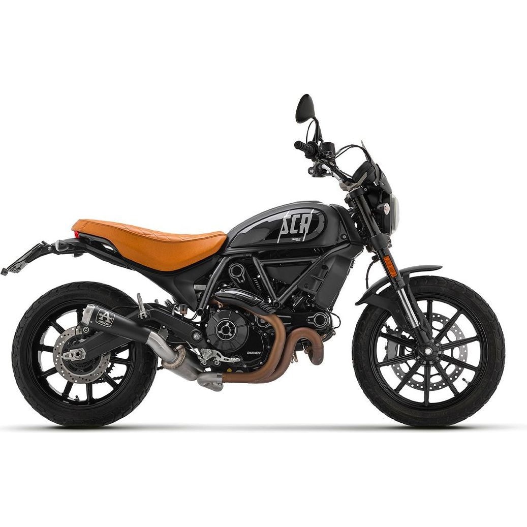 Arrow Exhaust Auspuff Pro-Race 71951PRN schwarz für Duc Scrambler 800 21- - Motorradteile & Ersatzteile - Auspuff