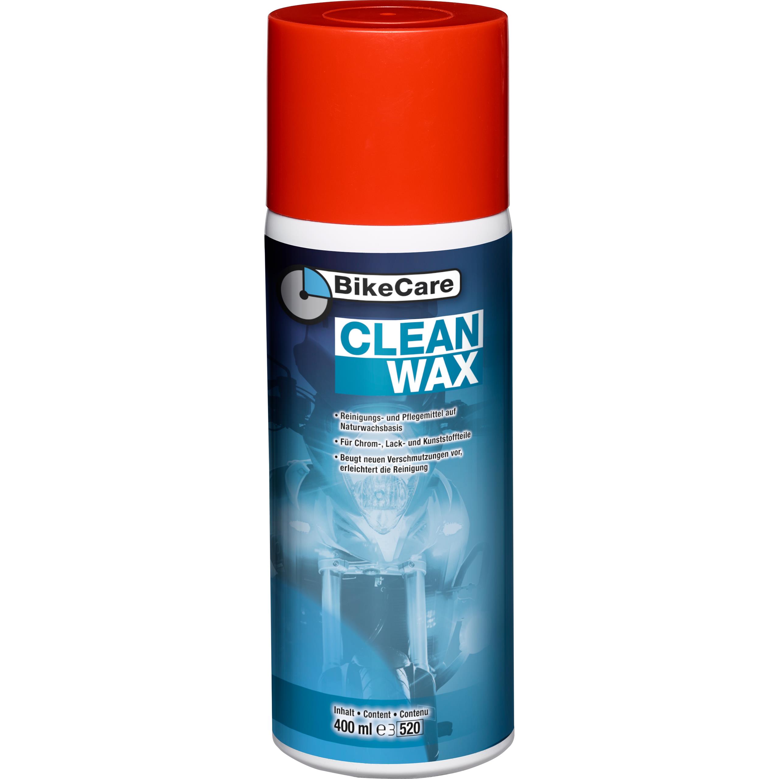 BikeCare Clean Wax Reiniger und Schutz 400 ml - Motorradzubehör - Werkstattzubehör - Farbe: Neutral