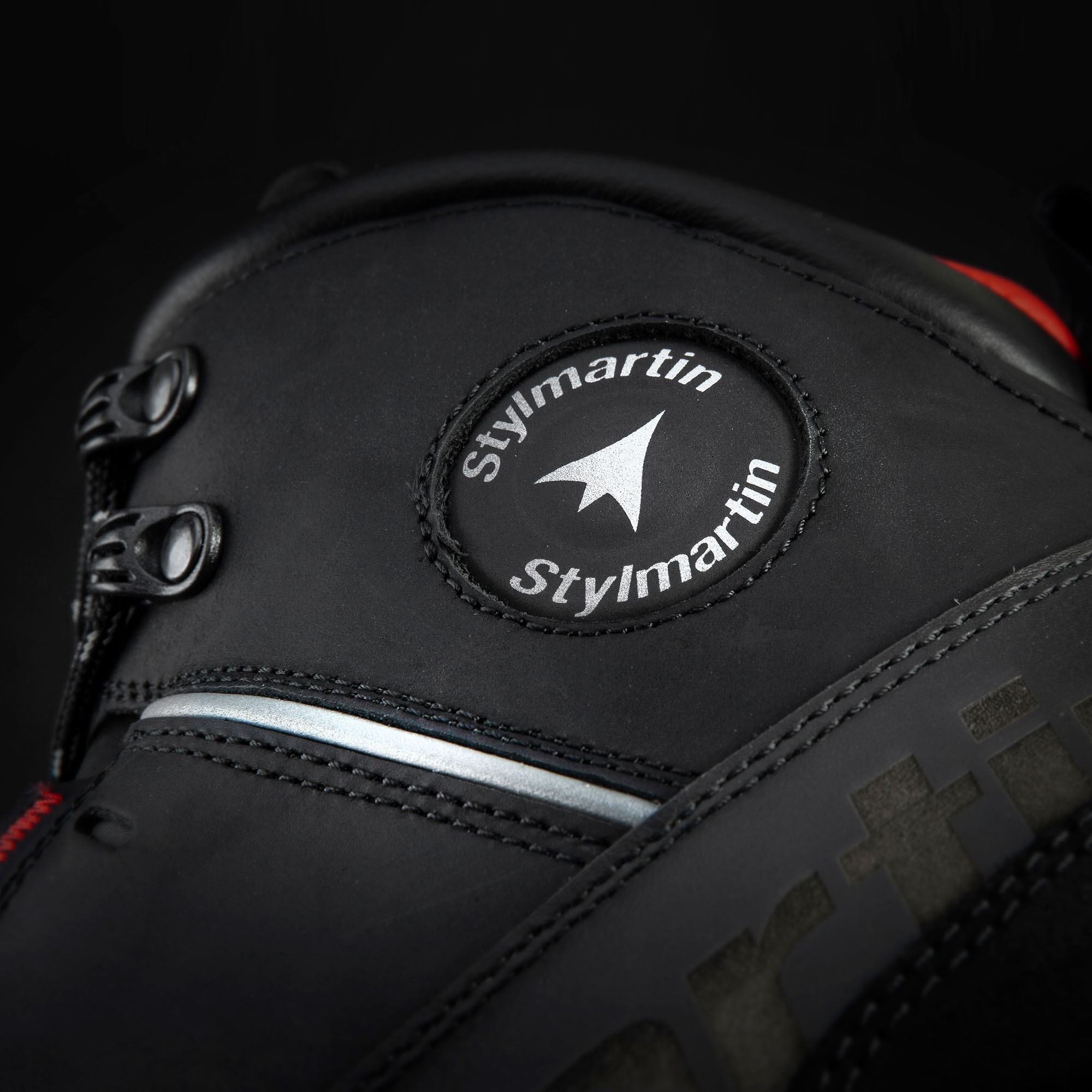 Stylmartin-Vertigo WP Motorradschnürschuh schwarz 47-0001859999001747