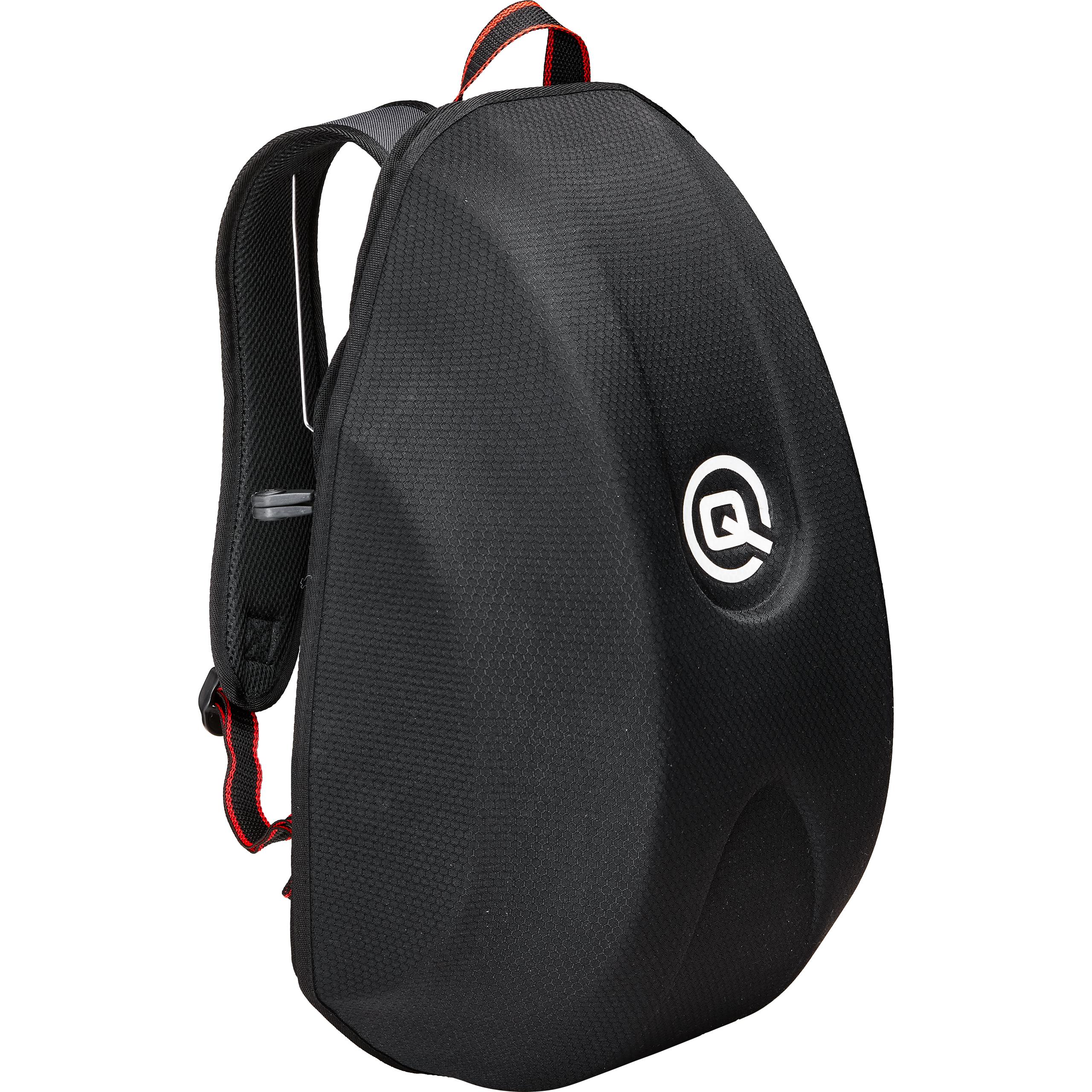 QBag Rucksack Hartschale 24 Liter Stauraum schwarz - Motorradzubehör - Motorradgepäck