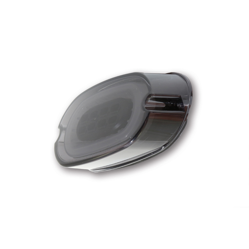 HIGHSIDER smart Rücklicht LED als OEM-Ersatz getönt für Harley-Davidson 110x - Motorradteile & Ersatzteile - Beleuchtung