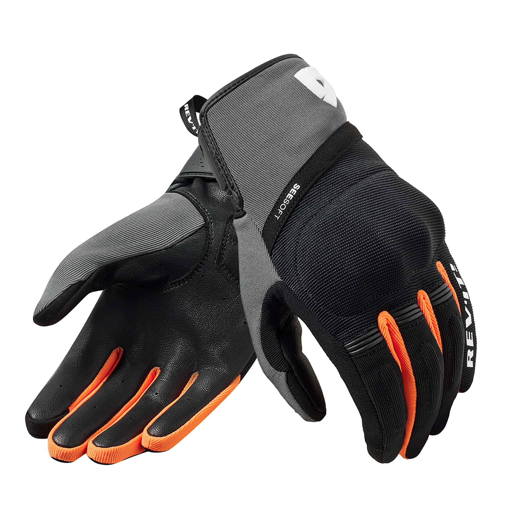 REV'IT! Mosca 2 Handschuh schwarz/orange L - Motorradbekleidung - Motorradbekleidung Herren