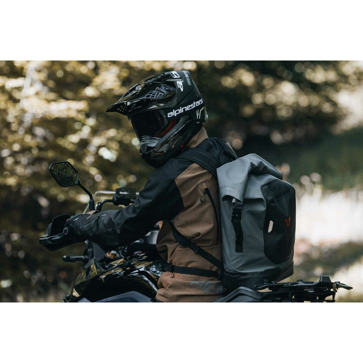 SW-MOTECH-Rucksack Drybag 300 wasserdicht 30 Liter grau/schwarz-5698651190000000
