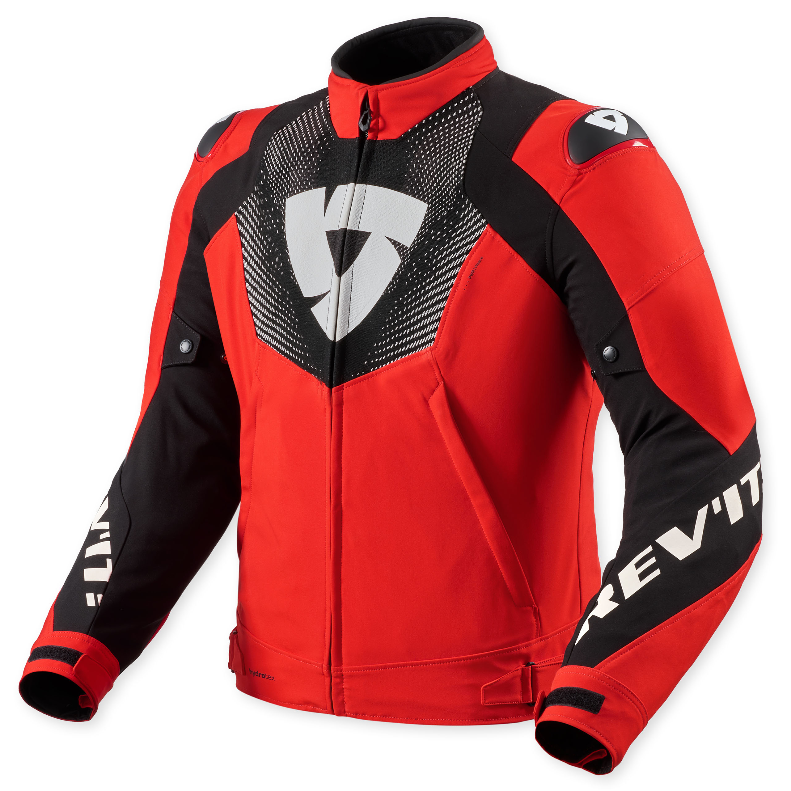 REV'IT! Hyperspeed 3 H2O Jacke rot/schwarz M - Motorradbekleidung - Motorradjacken