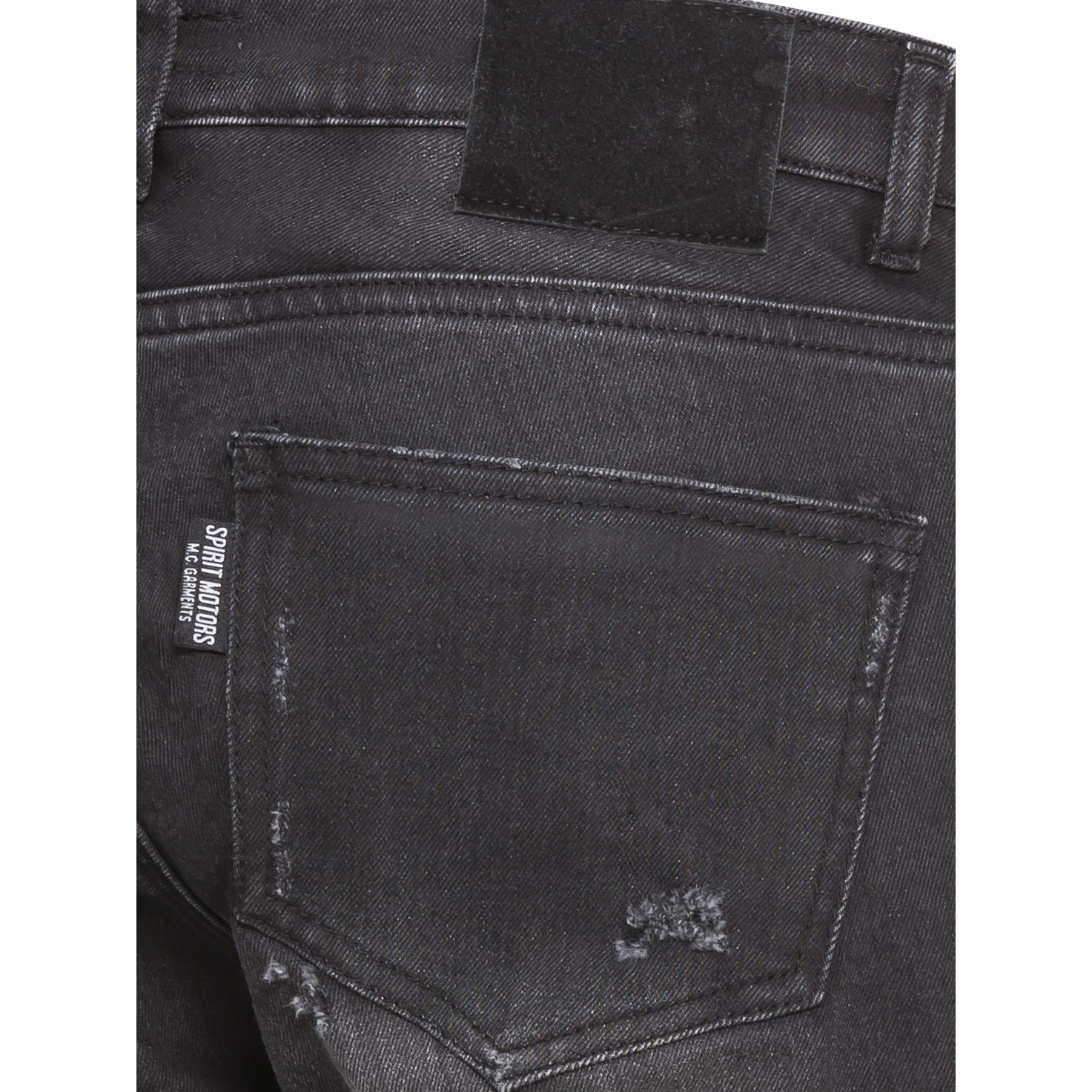 Spirit Motors-Slim Mid Miley Damen Jeans schwarz 34/32-2100221999001242