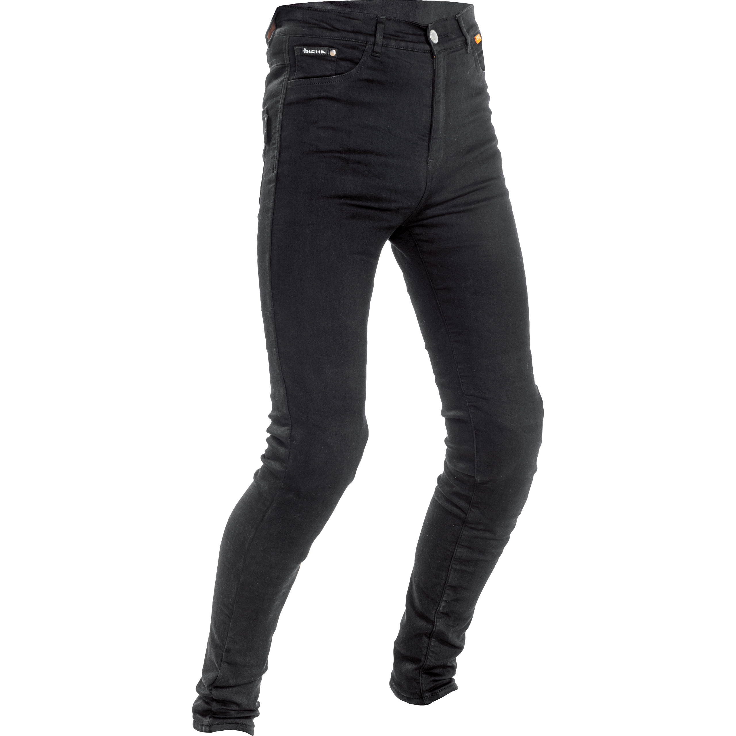 Richa-Jegging Textilhose kurz schwarz 34-2107021999004297