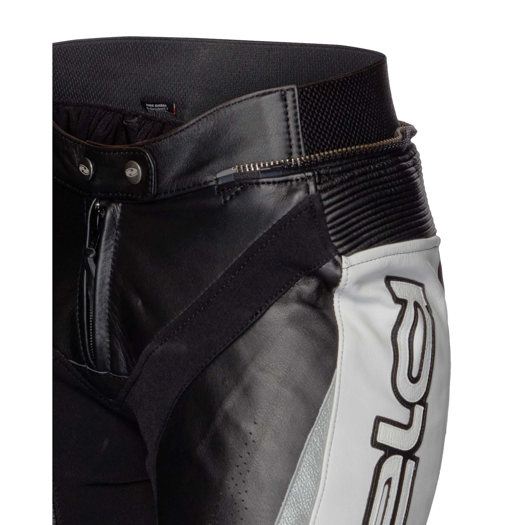 Held-Lane II Damen Lederhose schwarz/weiß 46-1103341002004410