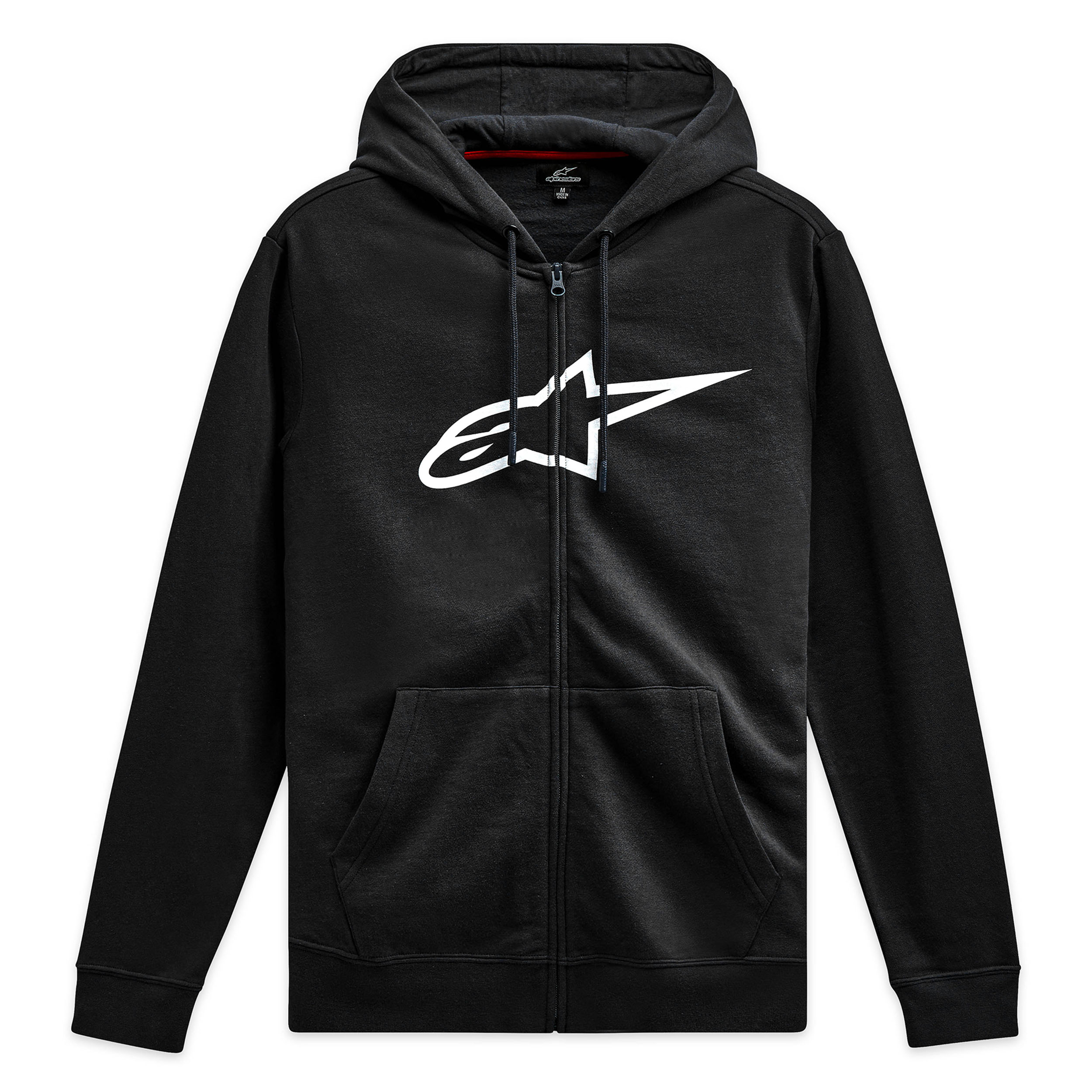 Alpinestars Ageless V3 sweat à capuche zippé noir/blanc