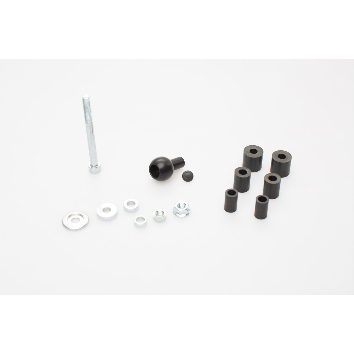 SW-MOTECH Kugelklemme für Steuerkopfrohr 1" Kugel für Ø 12,5-25 mm - Motorradteile & Ersatzteile - Motorradspiegel