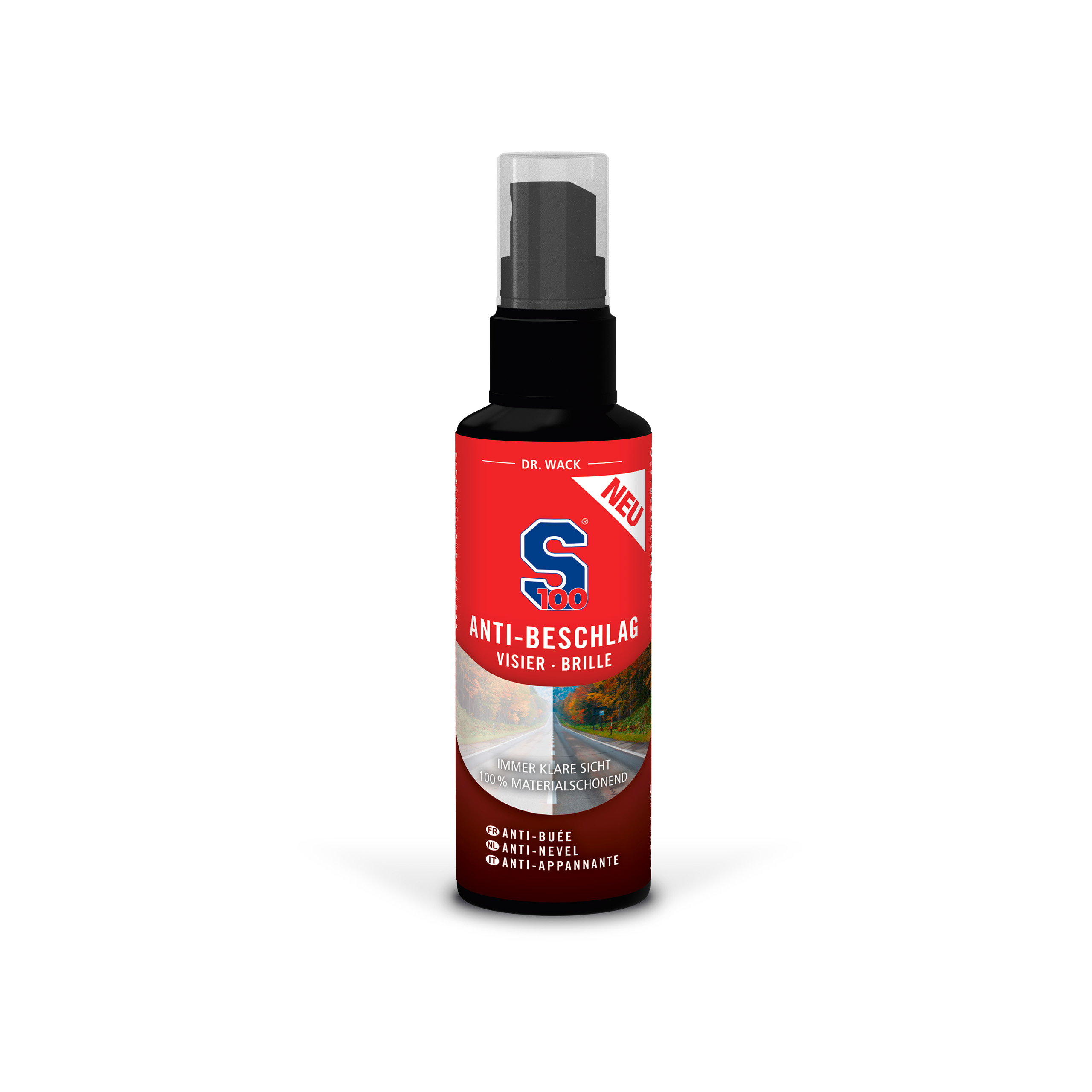 S100 Anti-Beschlag 100 ml - Motorradzubehör - Reinigung & Pflege