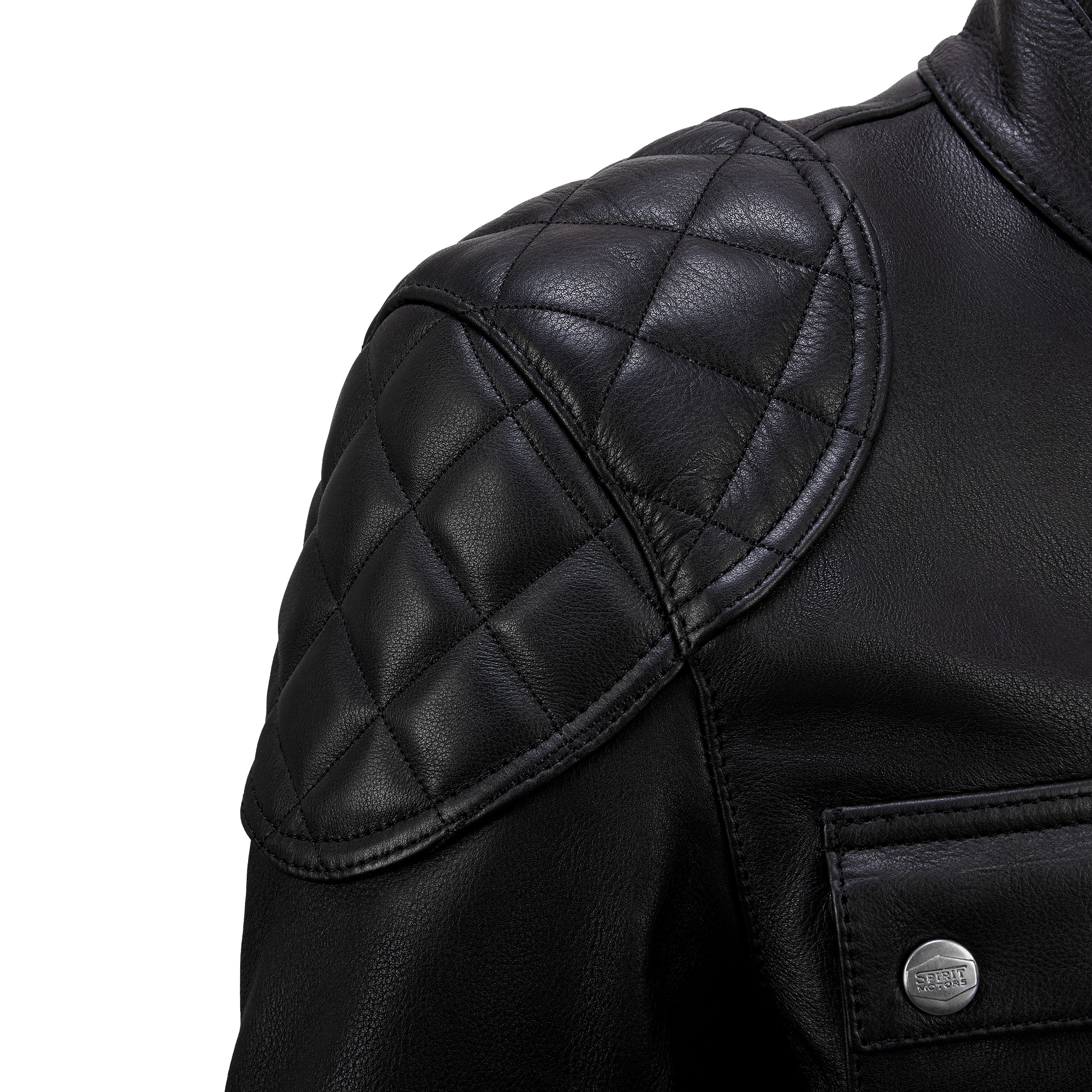 Spirit Motors-Bonnie Damen Flieger Lederjacke-0001661999001008