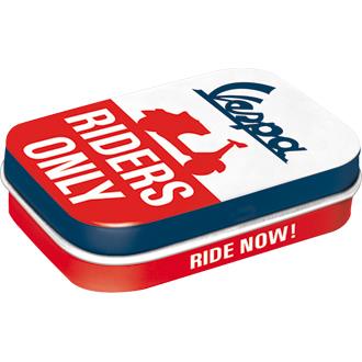 Nostalgic-Art-Pillendose "Vespa - Riders Only"-5731461207007704