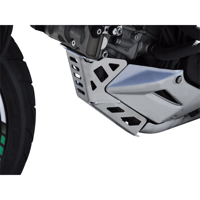 Zieger Motorschutz Alu silber für Ducati Multistrada 1200 2010-2014 - Motorradteile & Ersatzteile - Verkleidungen & Abdeckungen
