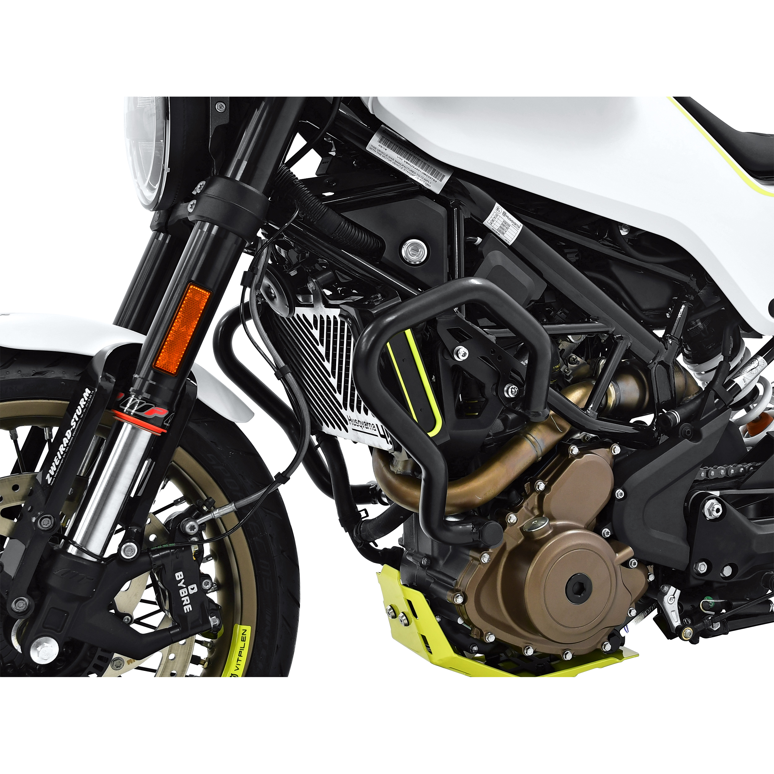 Zieger Sturzbügel schwarz für Husqvarna 401 Vit-/Svartpilen 18-21 - Motorradteile & Ersatzteile - Anbauteile