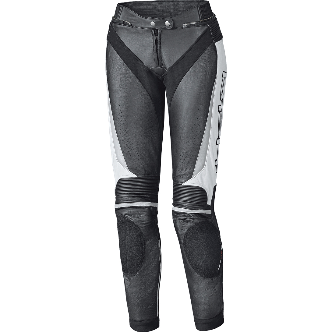 Held Lane II Damen Lederhose schwarz/weiß 42 - Motorradbekleidung - Sport Motorradbekleidung