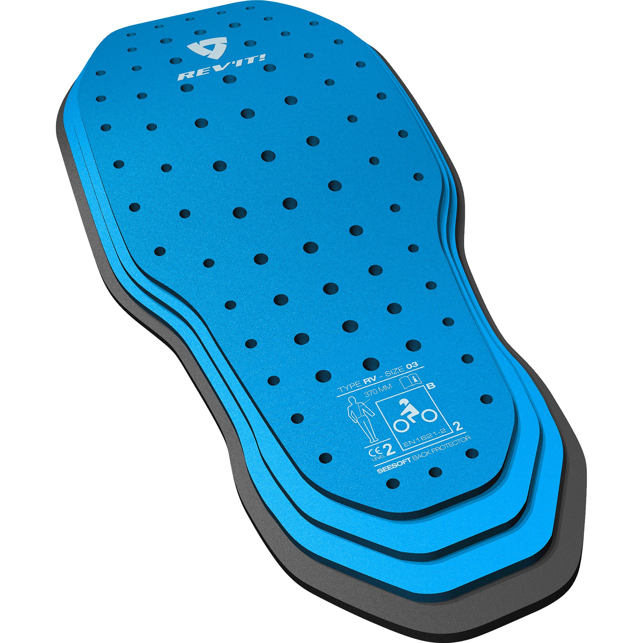REV'IT! Rückenprotektor Seesoft RV blau/schwarz L (Size 05) - Motorradbekleidung - Protektoren & Sicherheit