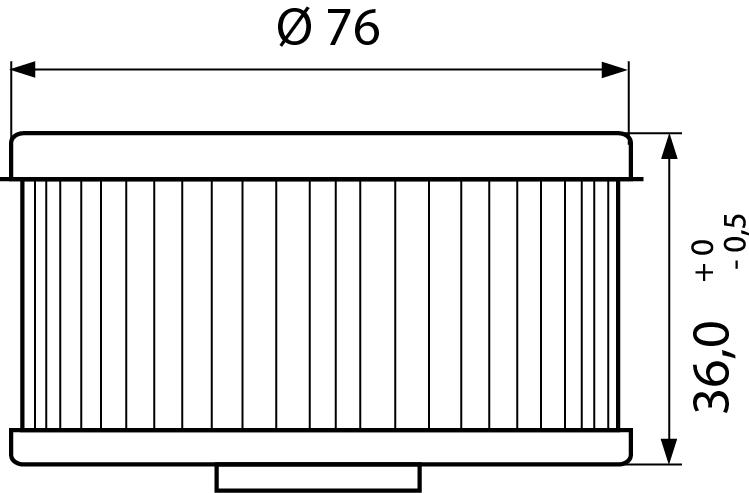 Hi-Q Ölfilter Einsatz OF144 für Yamaha - Motorradteile & Ersatzteile - Filter & Schläuche