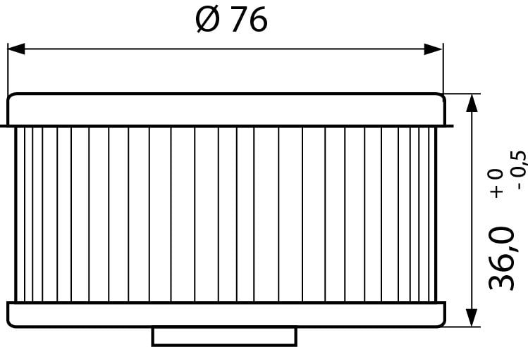Hi-Q Ölfilter Einsatz OF144 für Yamaha - Motorradteile & Ersatzteile - Filter & Schläuche