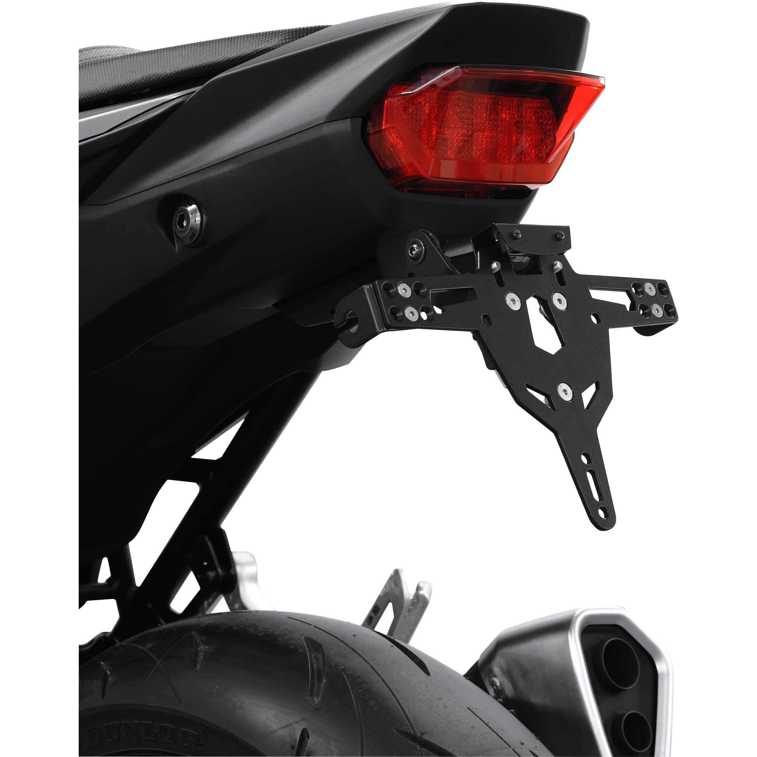 Zieger Kennzeichenhalter Pro Schweiz für Honda CB 750 Hornet - Motorradteile & Ersatzteile - Anbauteile