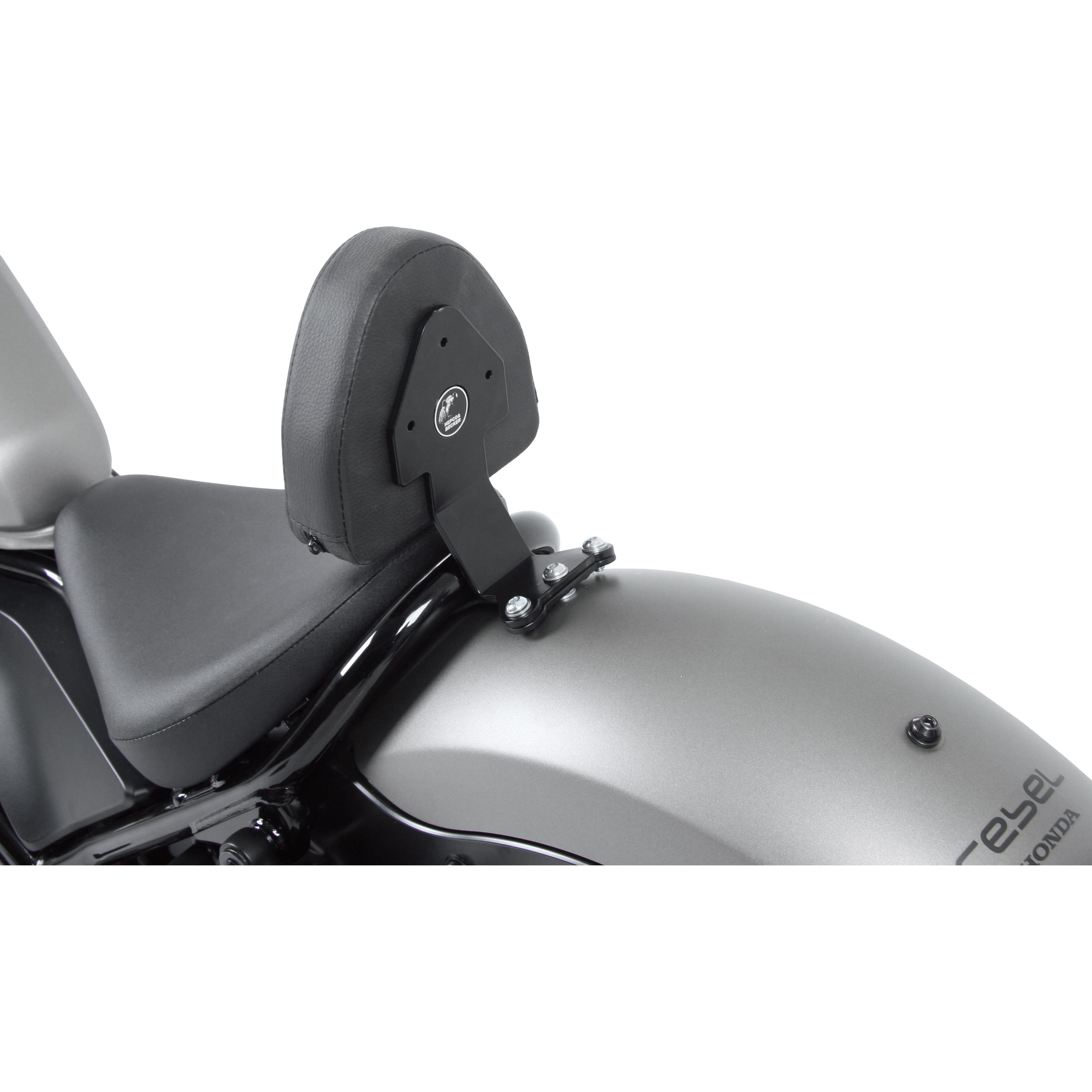 Hepco & Becker Fahrerrückenlehne schwarz für Honda CMX 500 Rebel - Motorradteile & Ersatzteile - Anbauteile