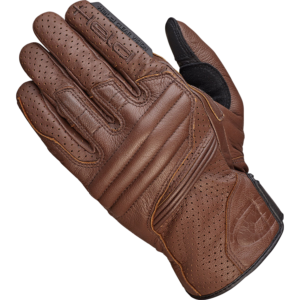 Held Rodney II Lederhandschuh kurz braun 11 - Motorradbekleidung - Motorradbekleidung Herren