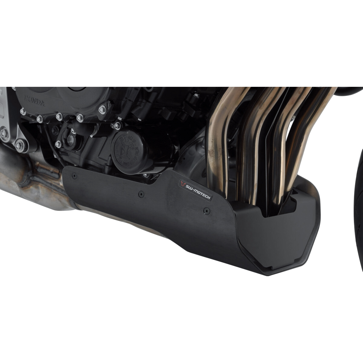 SW-MOTECH Bugspoiler Alu schwarz für Honda CB 1000 R 2021- - Motorradteile & Ersatzteile - Anbauteile