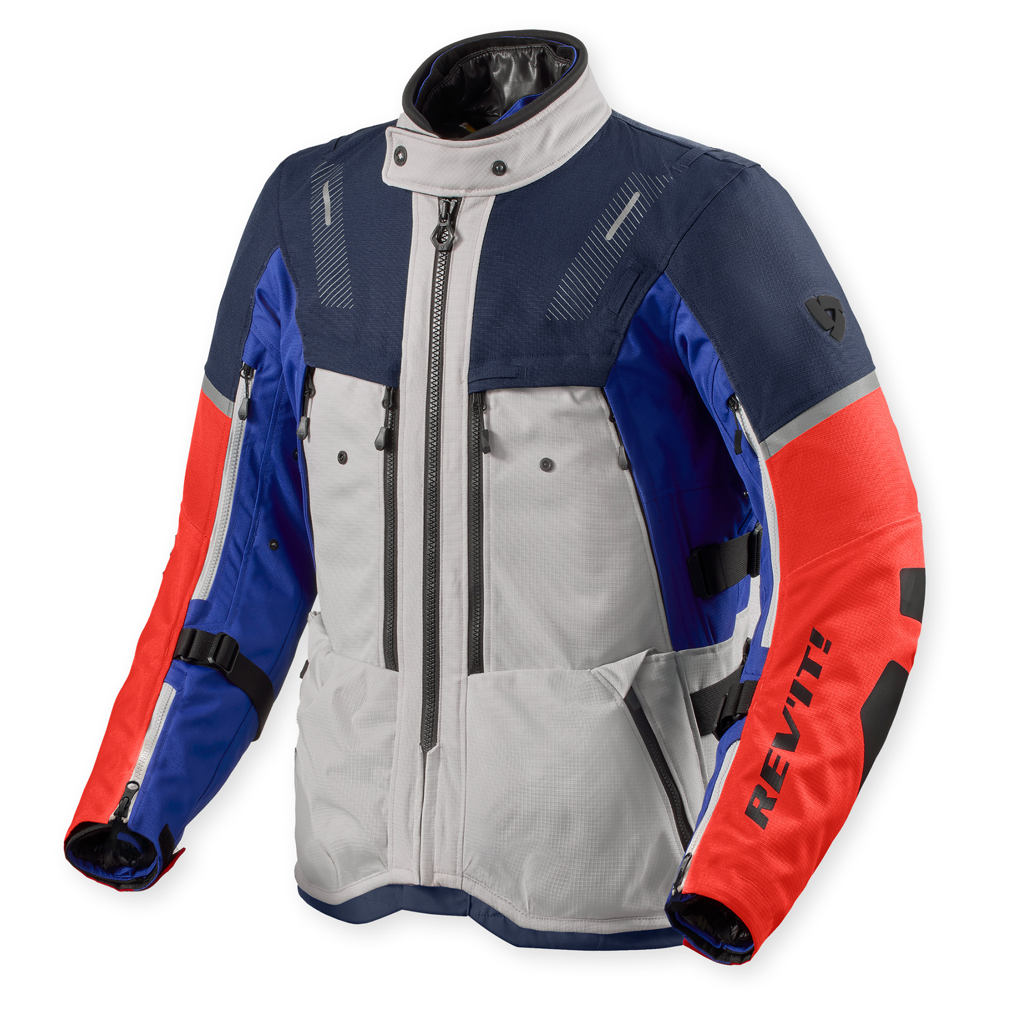 REV'IT! Sand 5 H2O Jacke silber/blau