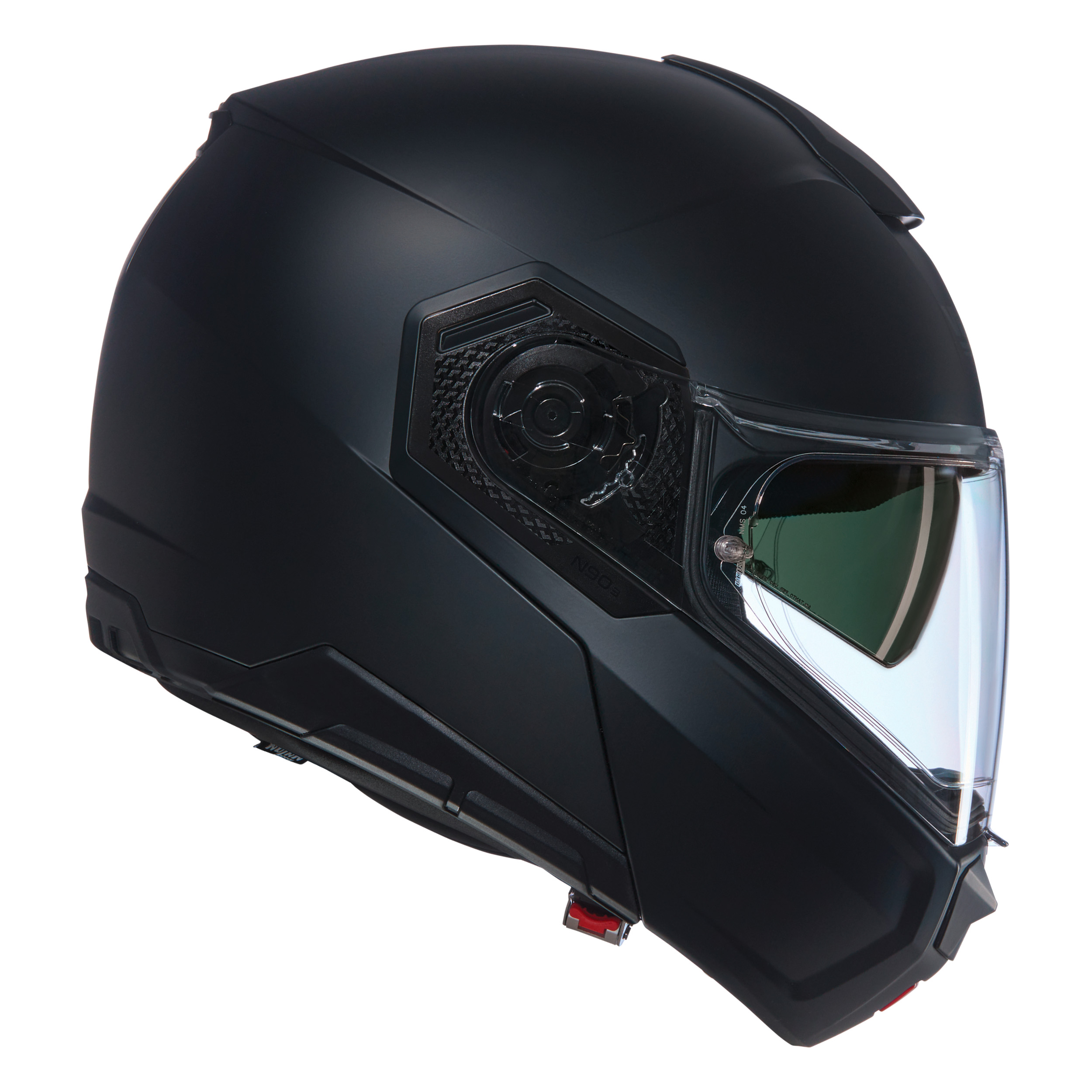 Nolan-N90-3 n-com Classico Nero mattschwarz #302 XL-4701201999024011