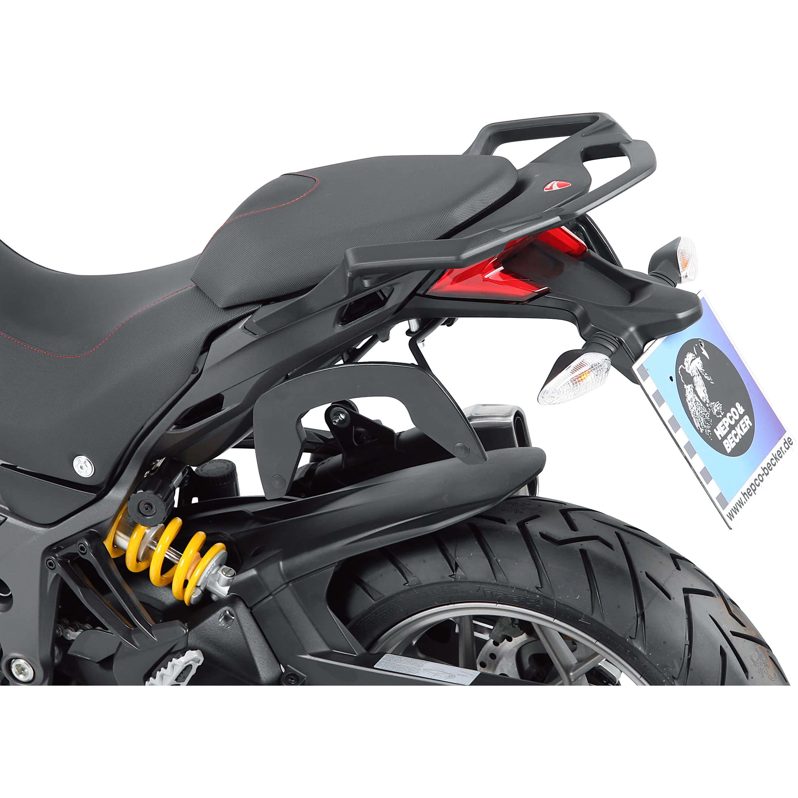 Hepco & Becker C-Bow Seitentaschenhalter schwarz für Ducati Multistrada 950 - Motorradzubehör - Motorradgepäck