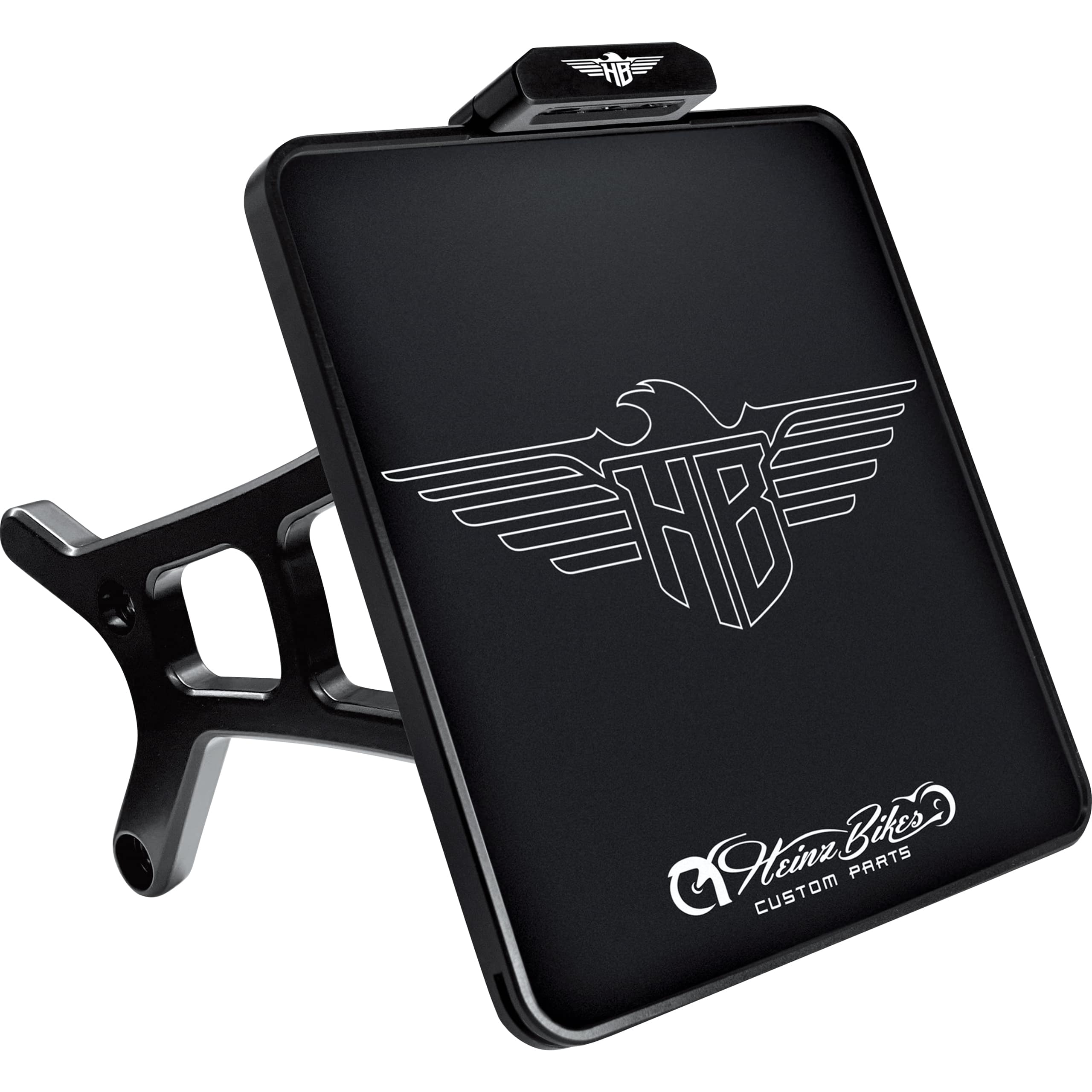 HeinzBikes-seitlicher Kennzeichenhalter D 220mm-5745071102999321