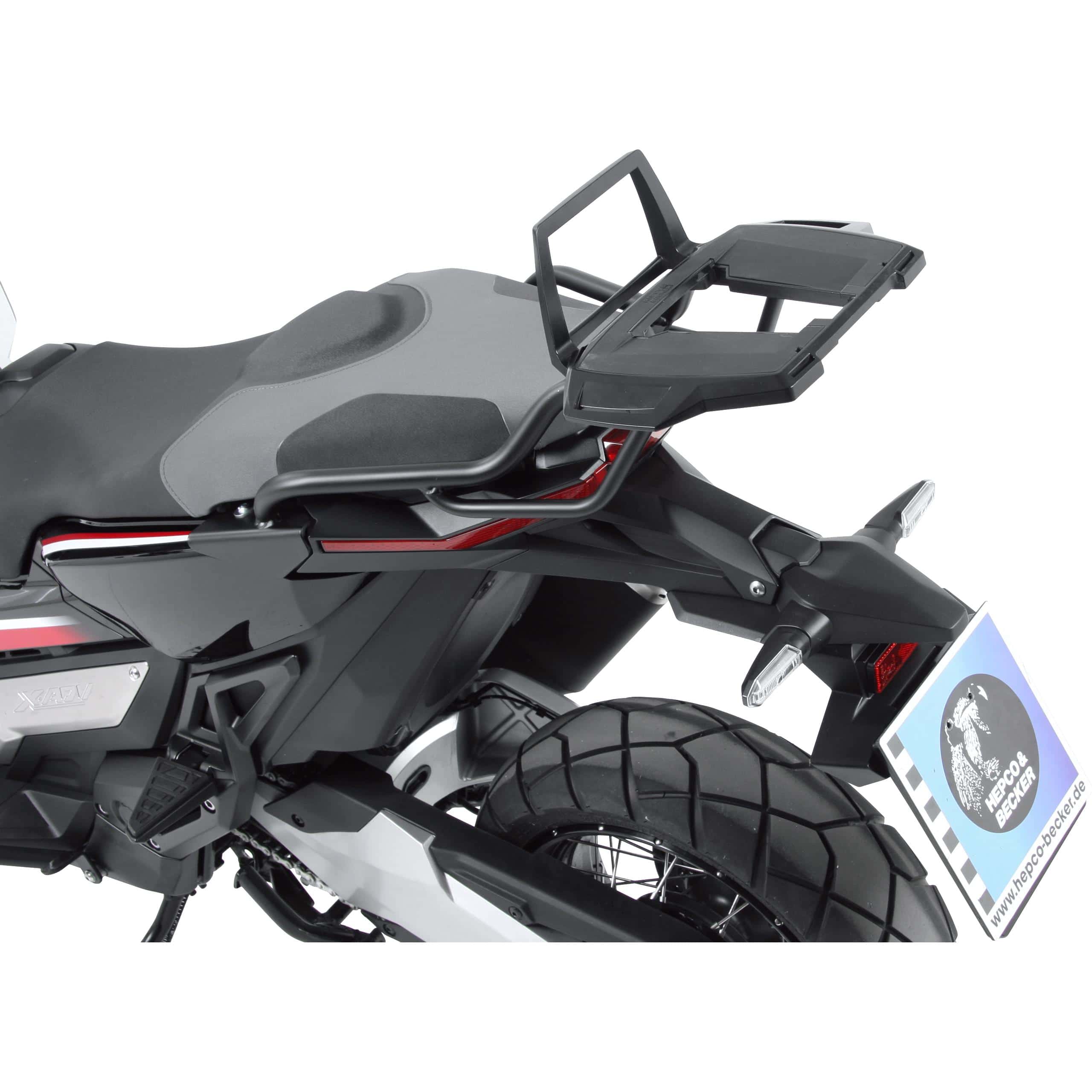 Hepco & Becker Alurack Gepäckbrücke schwarz für Honda X-ADV 750 2017-2020 - Motorradzubehör - Motorradgepäck