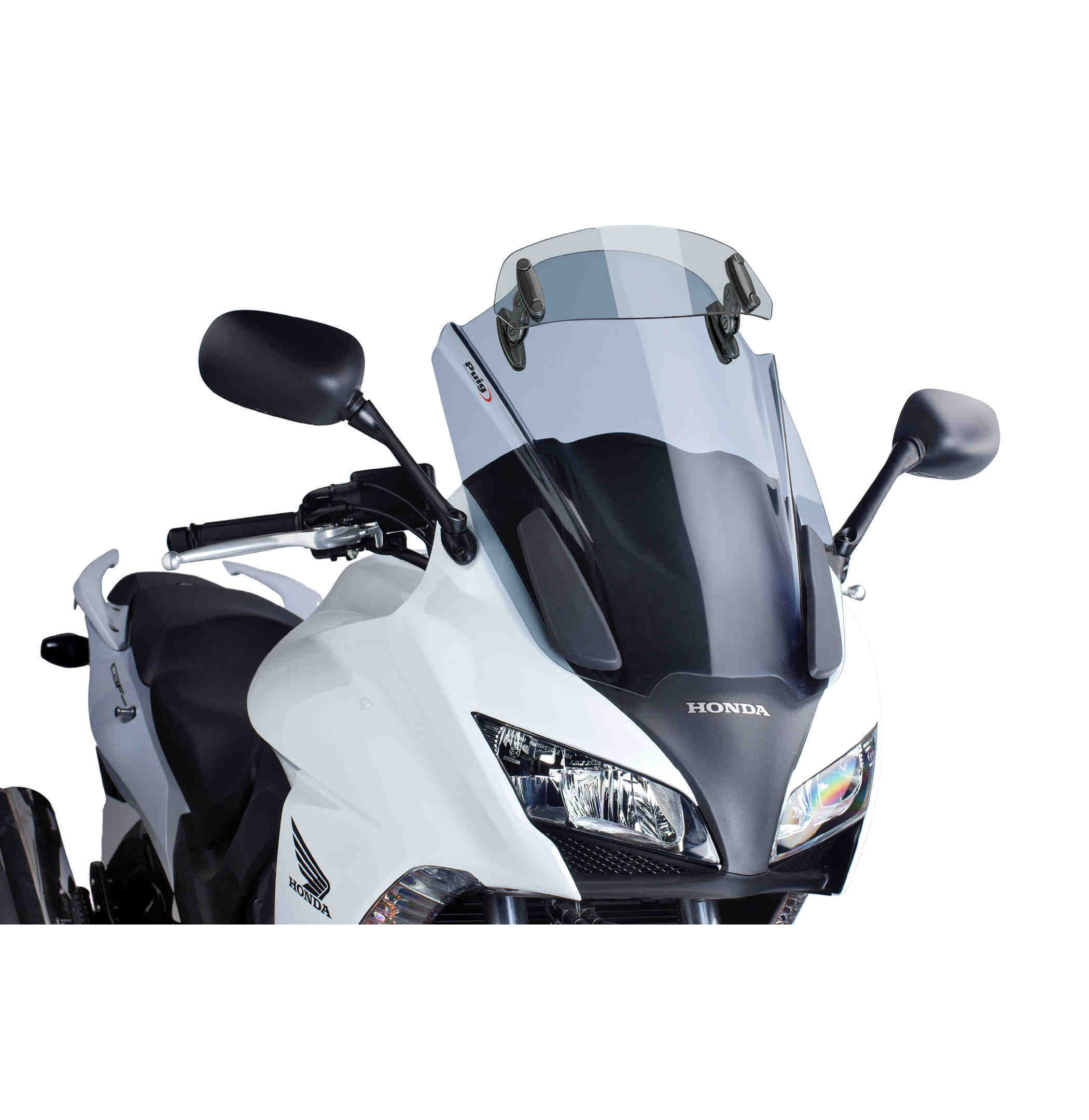 Puig Tourenscheibe mit Aufsatzspoiler getönt für Honda CBF 1000 F - Motorradteile & Ersatzteile - Verkleidungen & Abdeckungen