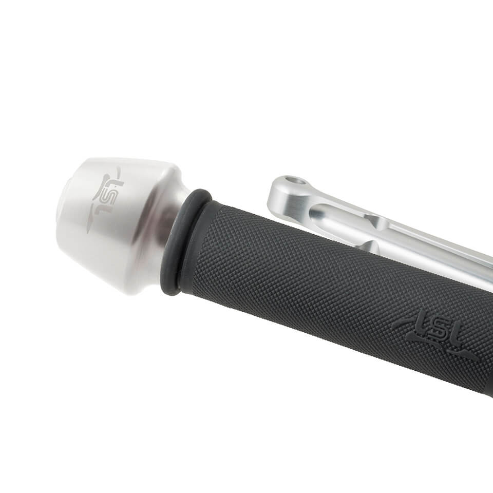 LSL Lenkergewichte für 14/18mm Innen-Ø Touren silber - Motorradteile & Ersatzteile - Lenker, Griffe & Hebel