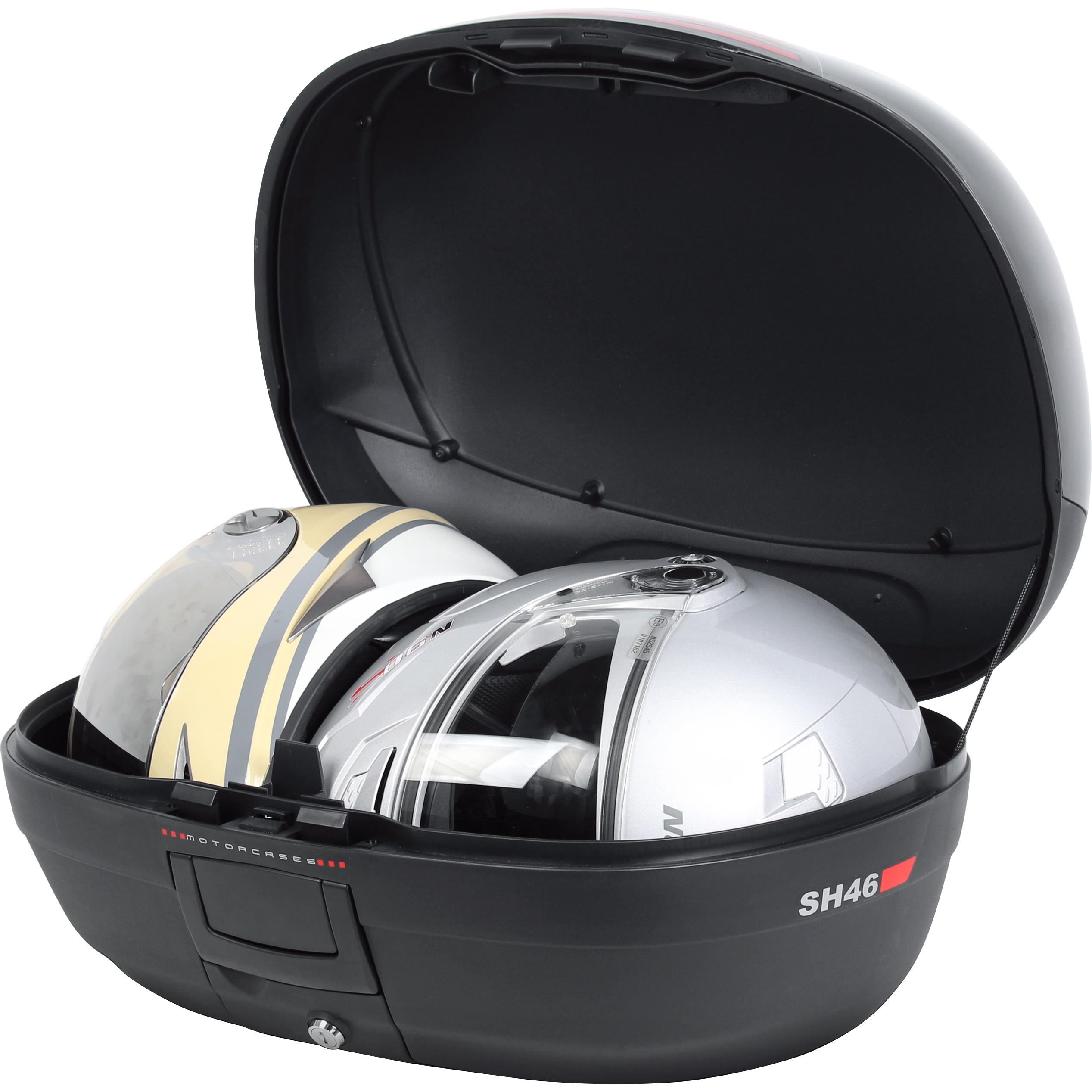 Shad-Topcase SH46 matt schwarz unlackiert-5614161000000477