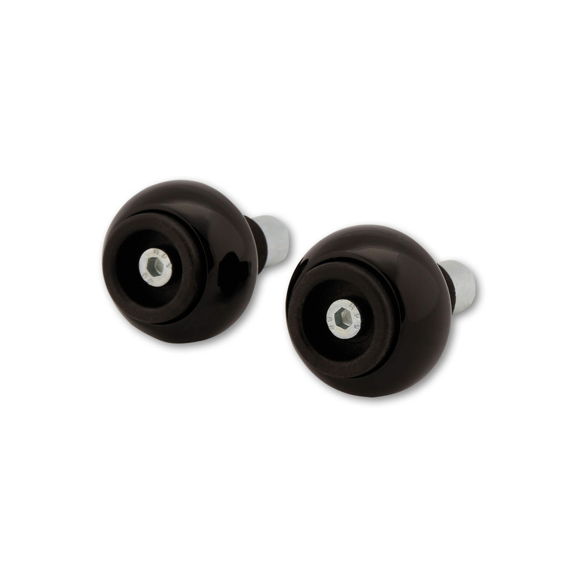 LSL Lenkergewichte f.18mm Innen-Ø Crash Ball Classic Stahl schwa - Motorradteile & Ersatzteile - Lenker, Griffe & Hebel