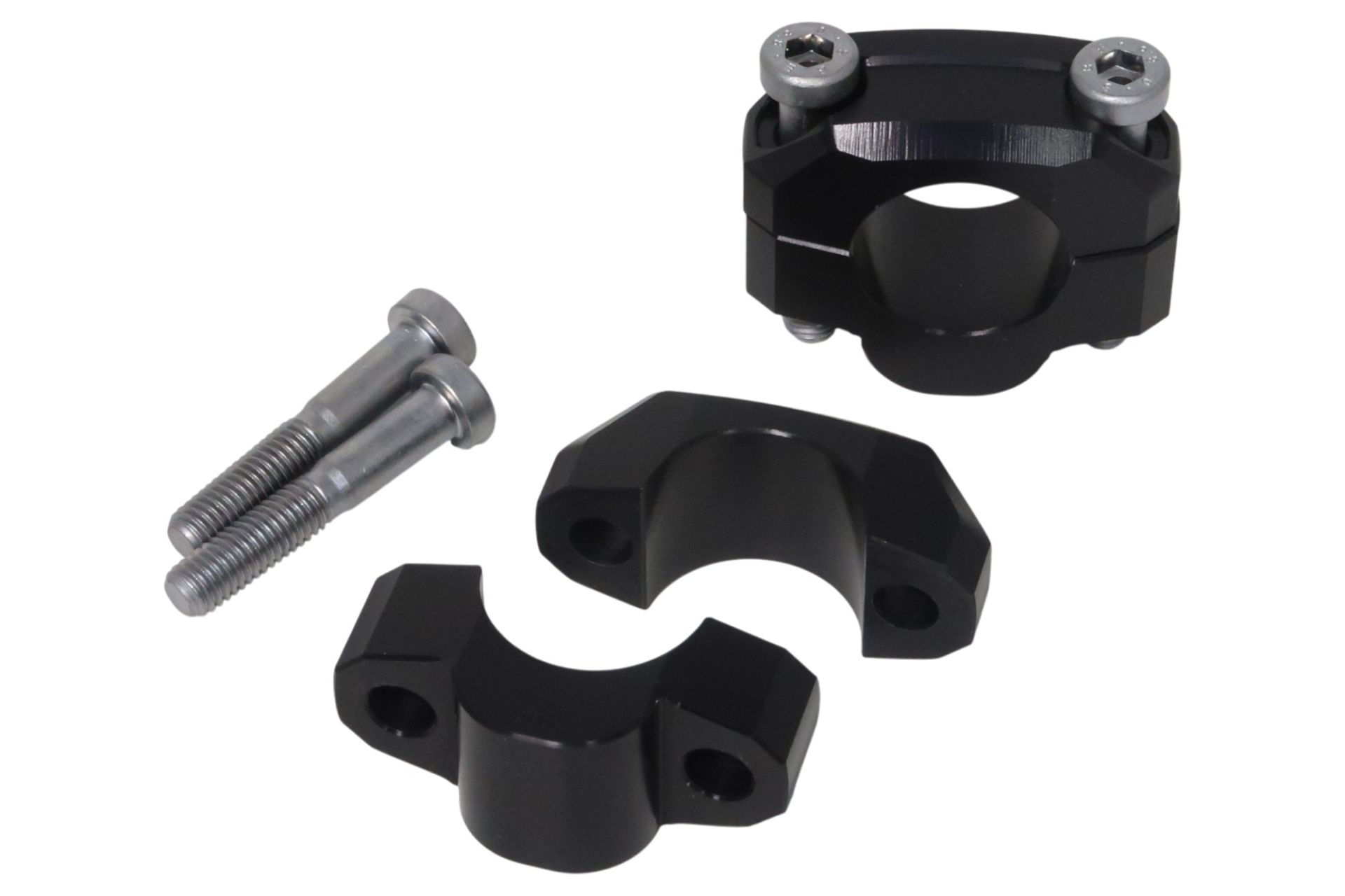 LSL Lenkerklemmböcke Ø28,6mm schwarz für KTM 125/390 Duke 17-23 - Motorradteile & Ersatzteile - Lenker, Griffe & Hebel