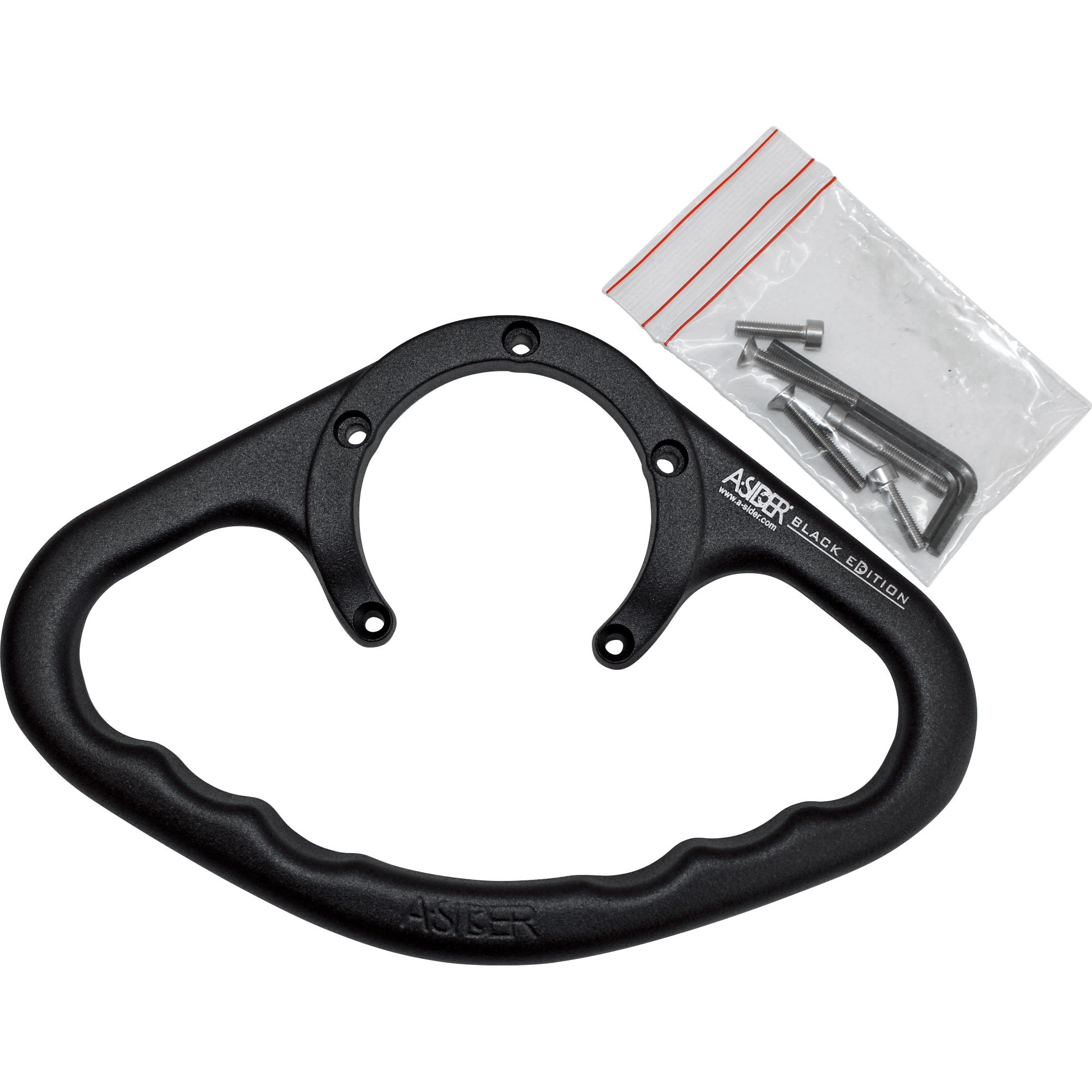 DuoDrive Beifahrerhaltegriff 5 Schrauben DR 01 B mattschwarz - Motorradteile & Ersatzteile - Lenker, Griffe & Hebel