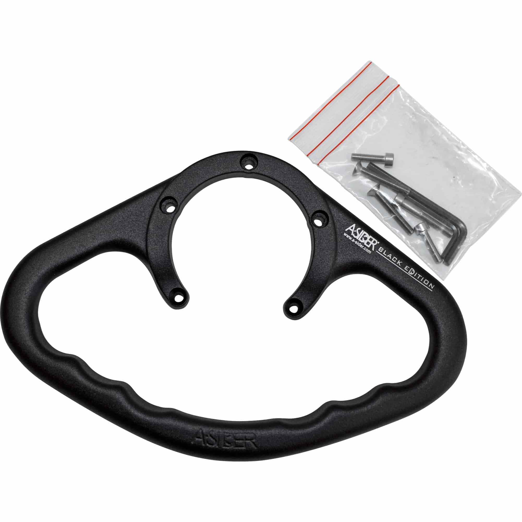 DuoDrive Beifahrerhaltegriff 5 Schrauben DR 01 B mattschwarz - Motorradteile & Ersatzteile - Lenker, Griffe & Hebel