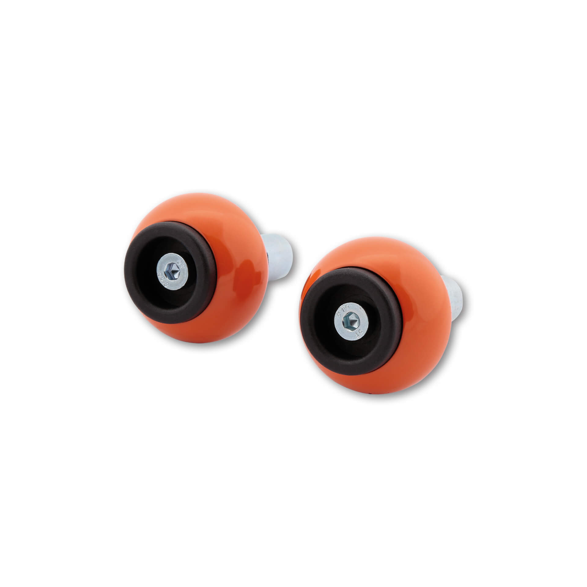 LSL Lenkergewichte für 18mm Innen-Ø Crash Ball Classic orange - Motorradteile & Ersatzteile - Lenker, Griffe & Hebel