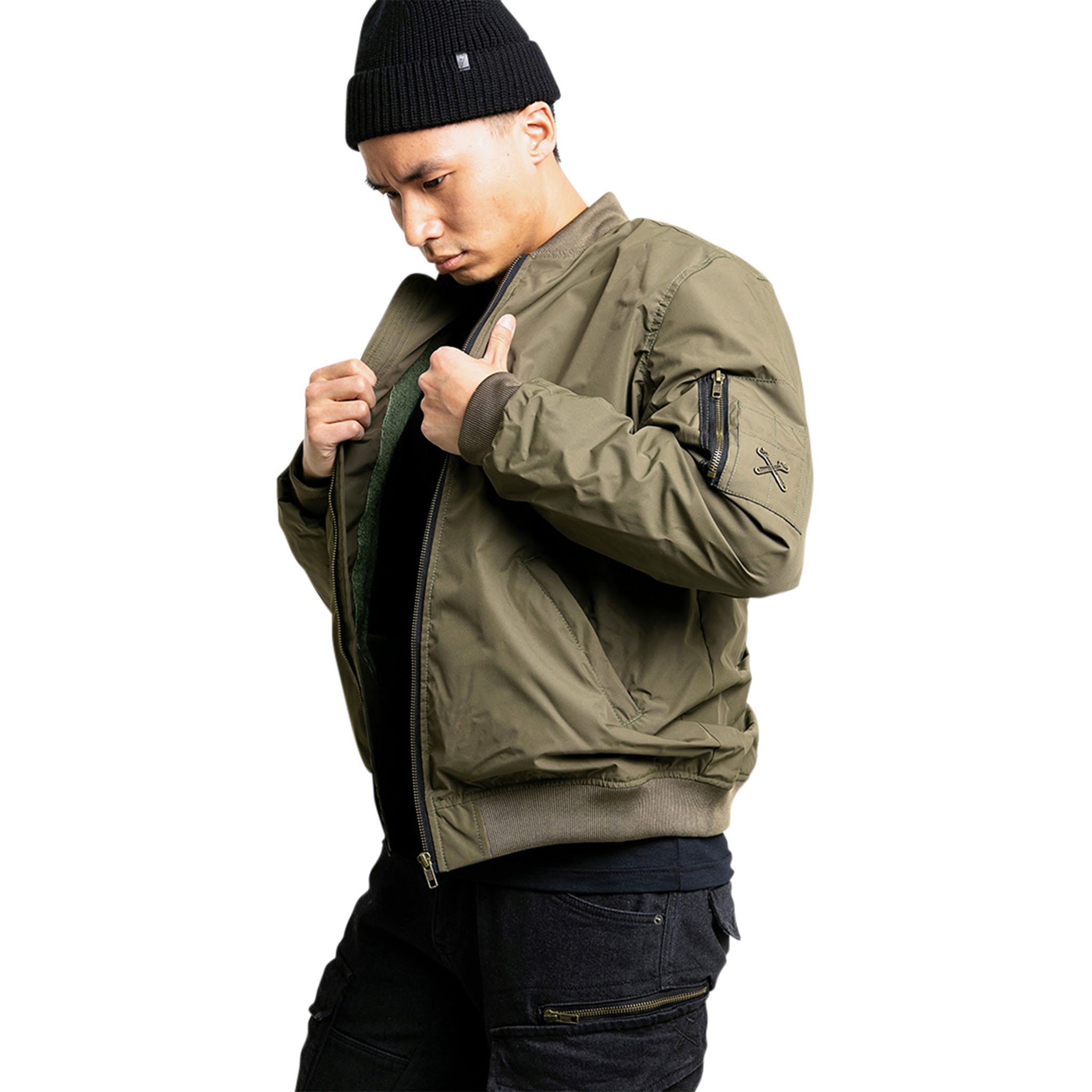 John Doe-Flight Textiljacke olive 3XL-2016561999026013