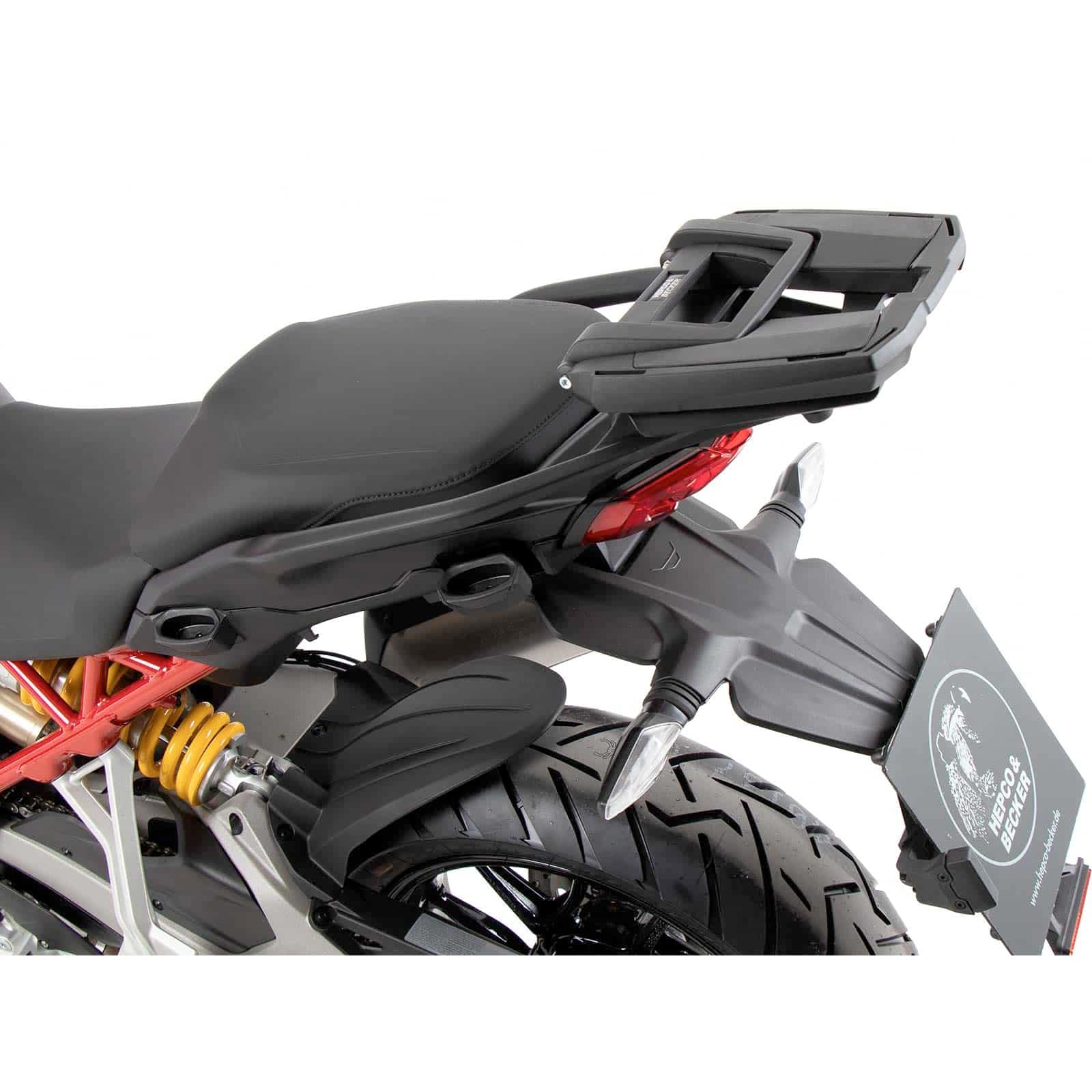 Hepco & Becker Gepäckträger Easyrack schwarz für Multistrada V4 2025- - Motorradzubehör - Motorradgepäck
