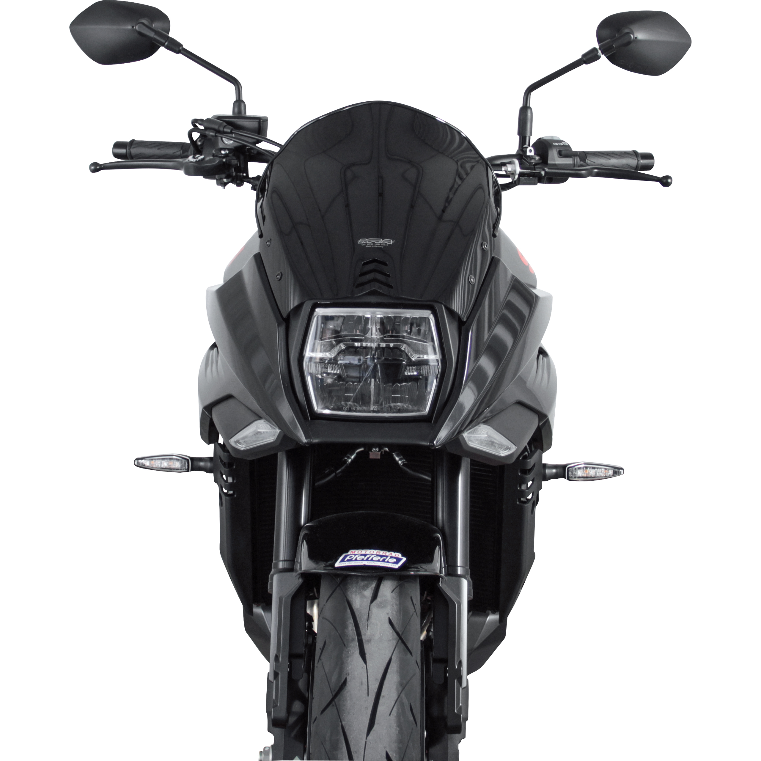 MRA-Spoilerscheibe S schwarz für Suzuki GSX-S 1100 Katana-5651541135000348