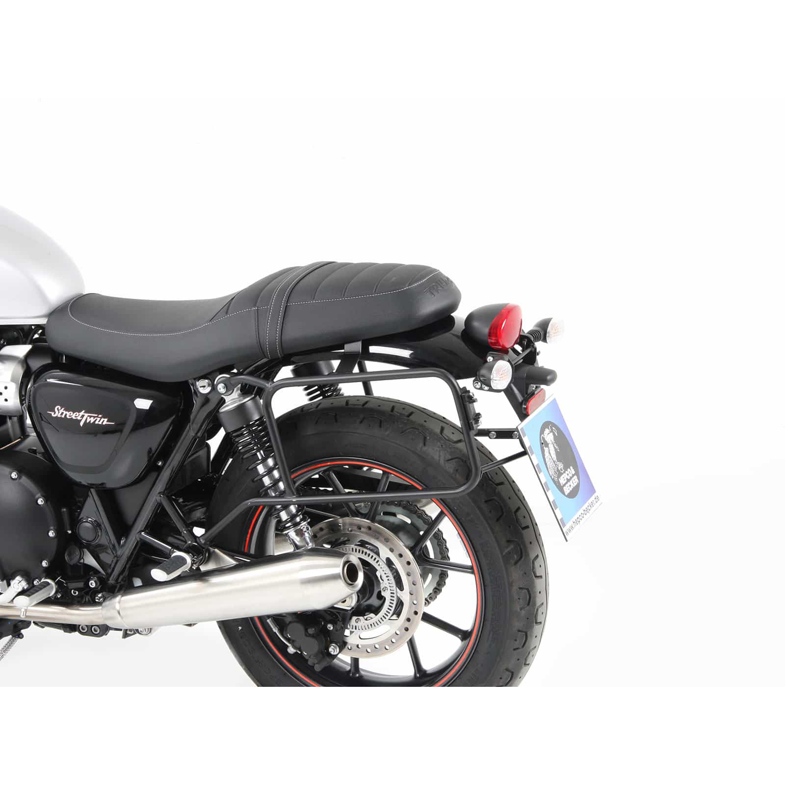 Hepco & Becker Seitenkofferträger schwarz für Speed Twin 900 2023-2024 - Motorradzubehör - Motorradgepäck