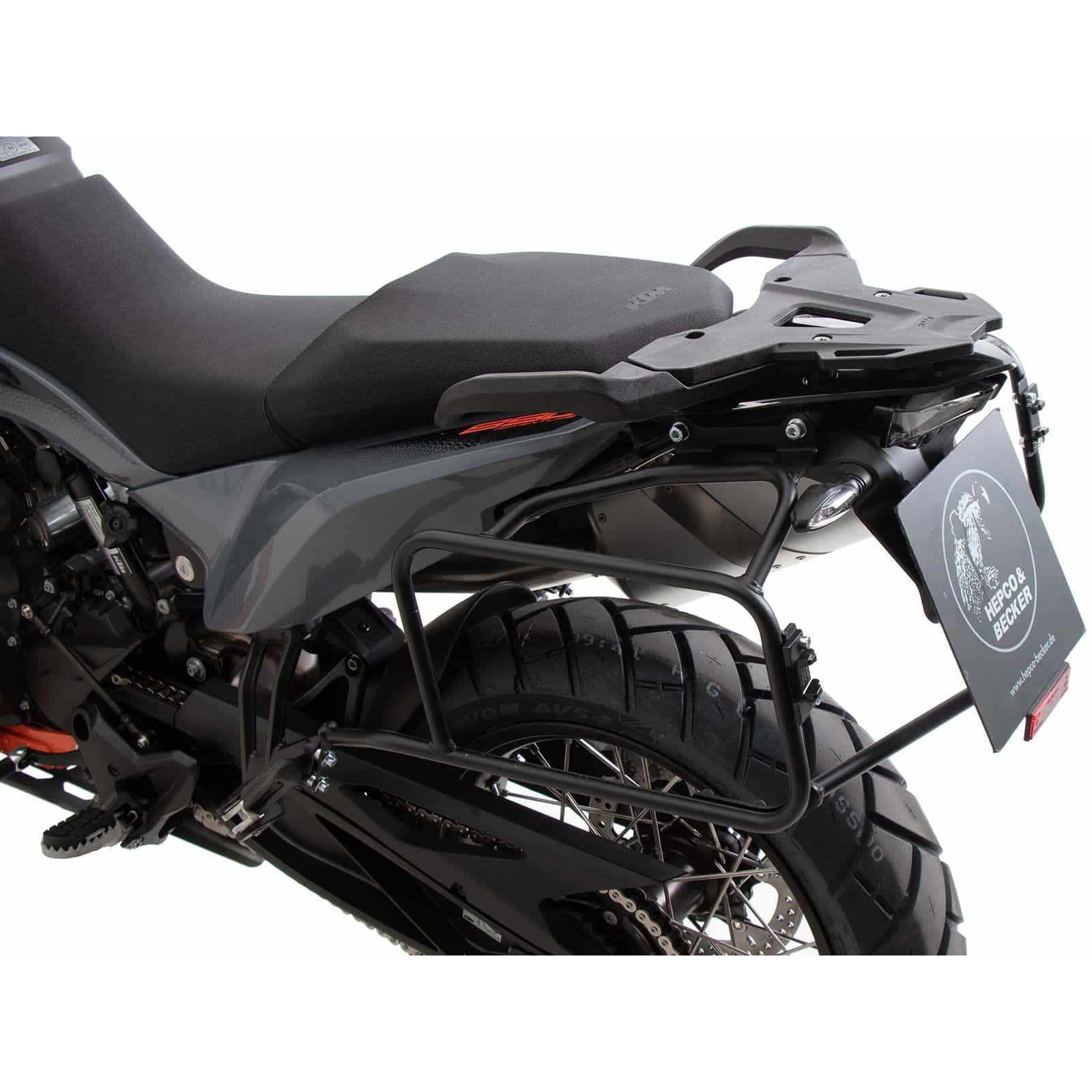 Hepco & Becker Seitenkofferträger schwarz für KTM 890 Adventure 2023- - Motorradzubehör - Motorradgepäck