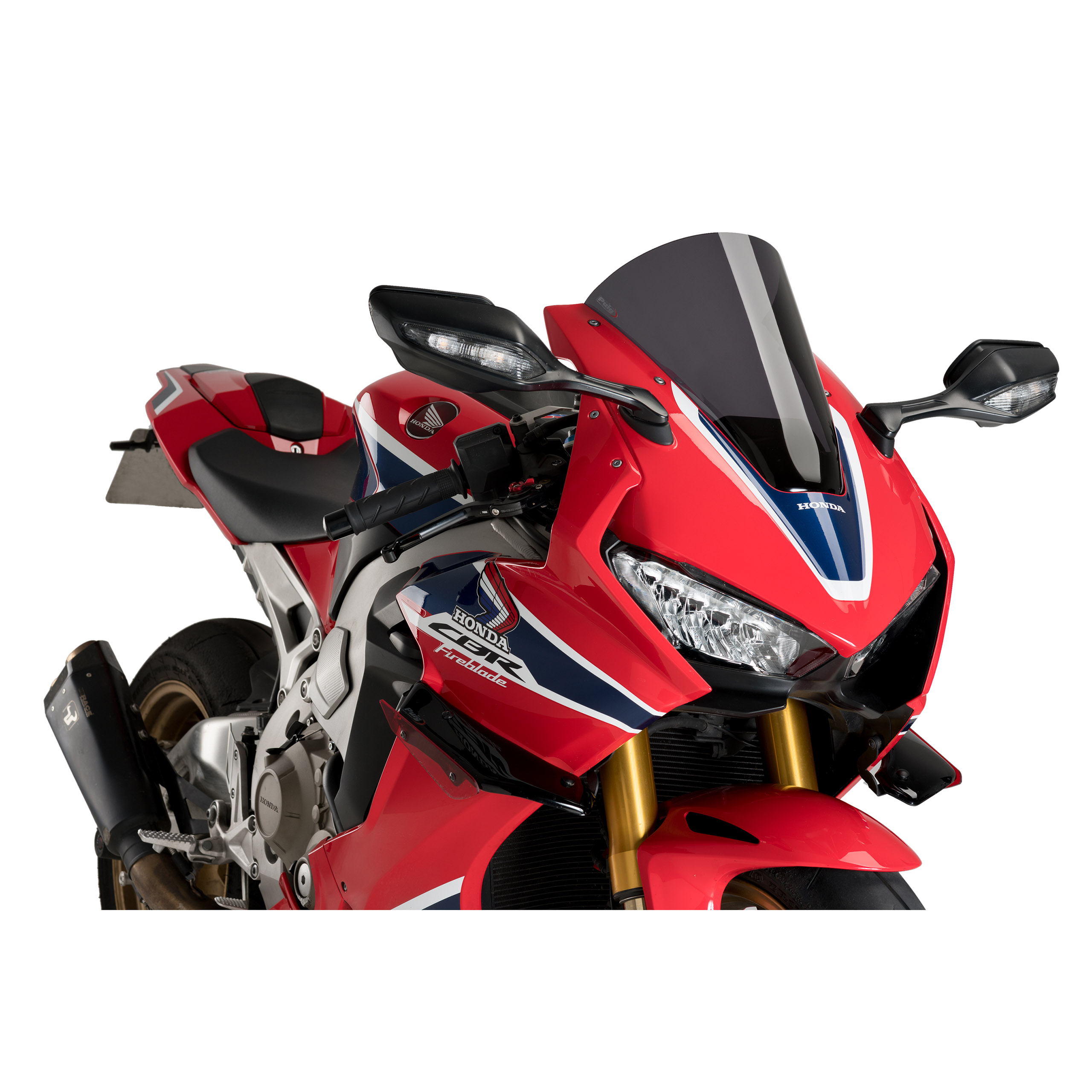 Puig Verkleidungsscheibe R-Racer stark getönt für Honda CBR 1000 - Motorradteile & Ersatzteile - Verkleidungen & Abdeckungen