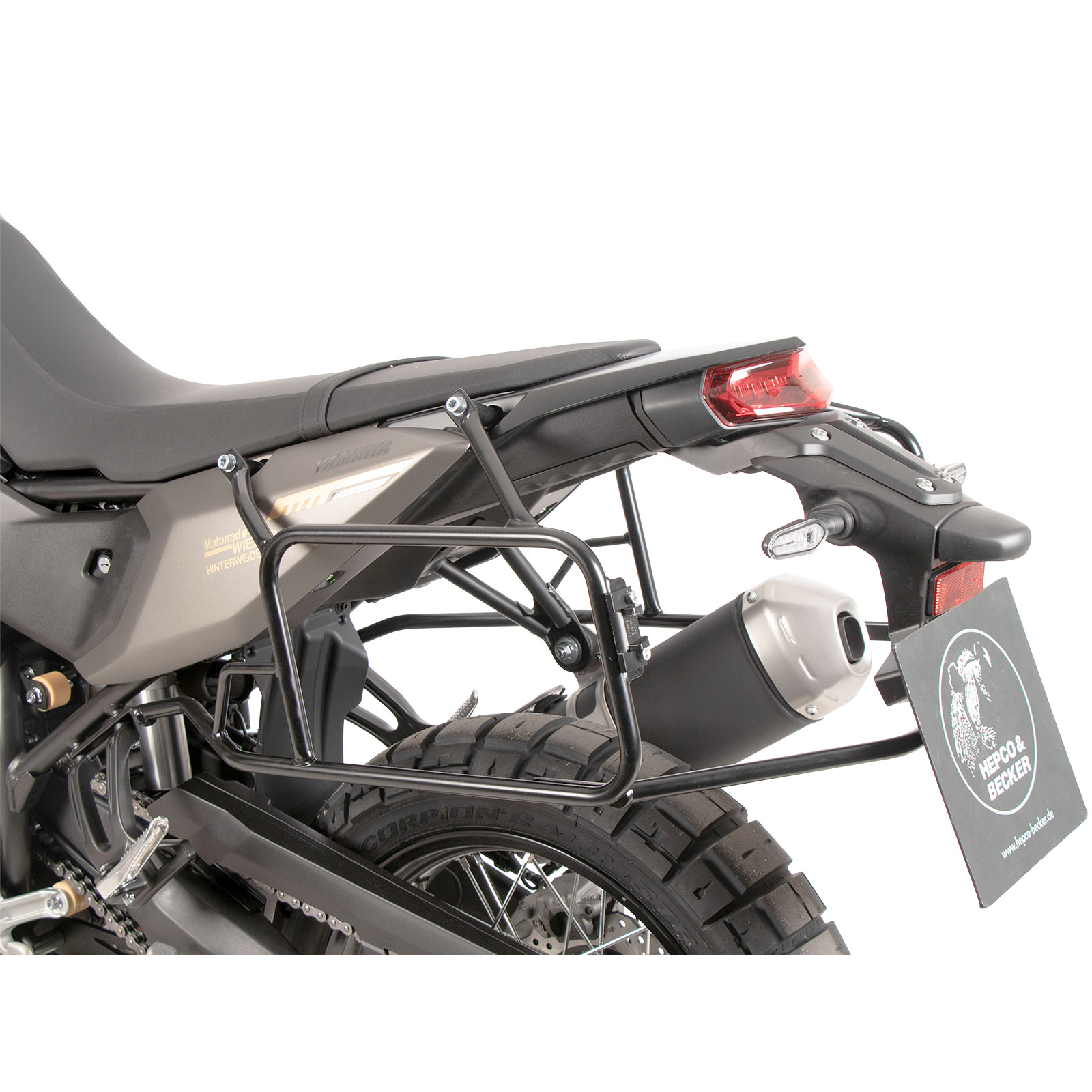 Hepco & Becker Seitenkofferträger schwarz für Yamaha Tenere 700 2025- - Motorradzubehör - Motorradgepäck