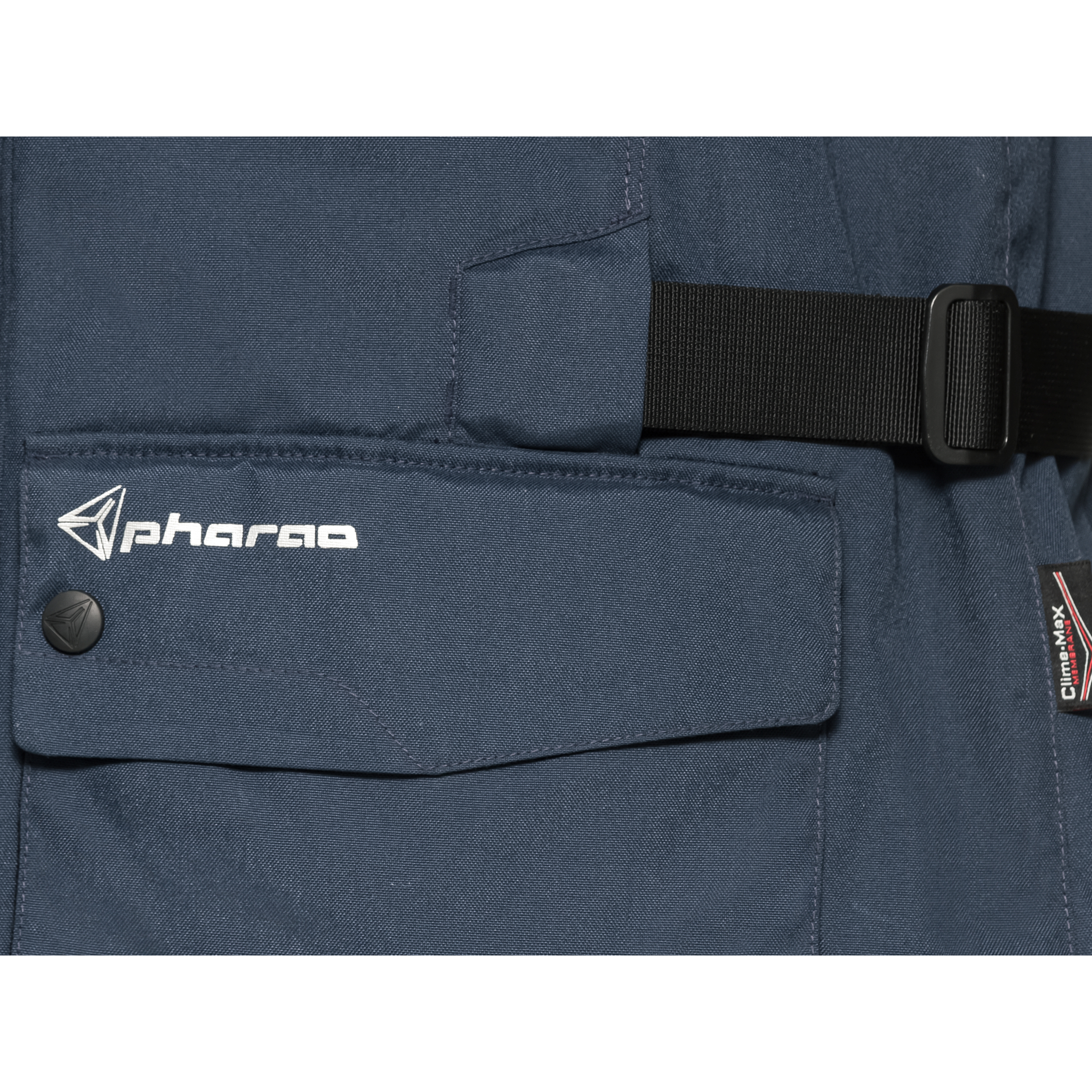 Pharao-Snopa WP Thermojacke schwarz/blau-2016571999003