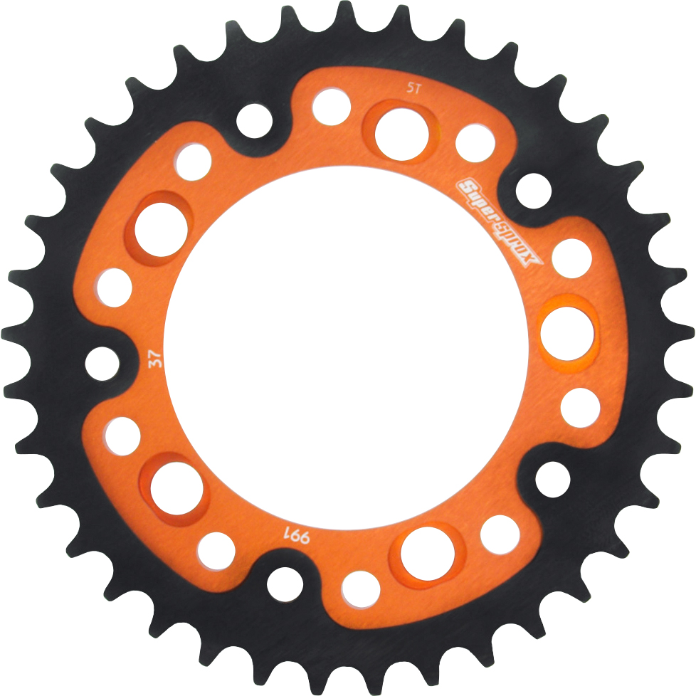 D.I.D. Supersprox Kettenkit Stealth 525ZVM-X2(G&G) Niet X orange 17/37/108 für