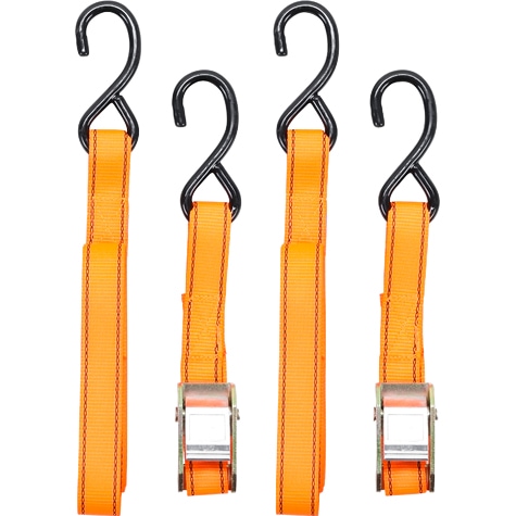 Kraftmann-Haken-Spanngurtpaar 25mm mit Bremse 180daN (175 Kg) 2 Meter-0007361188000060