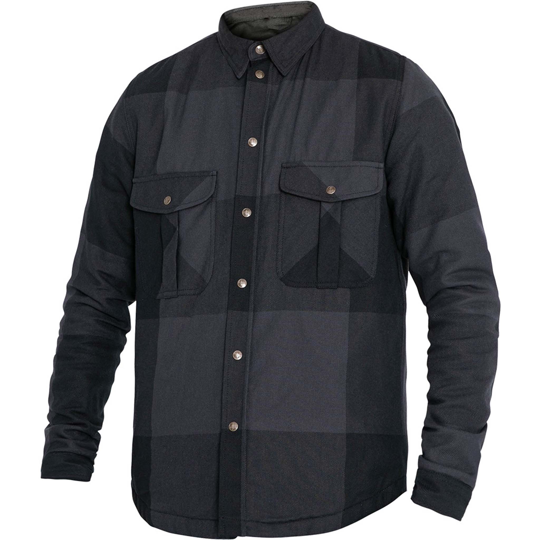 John Doe-Motoshirt XTM Big Block grau/schwarz M-2406031999007009